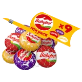MINI BABYBEL Mini fromage fondu saveur cheddar et emmental