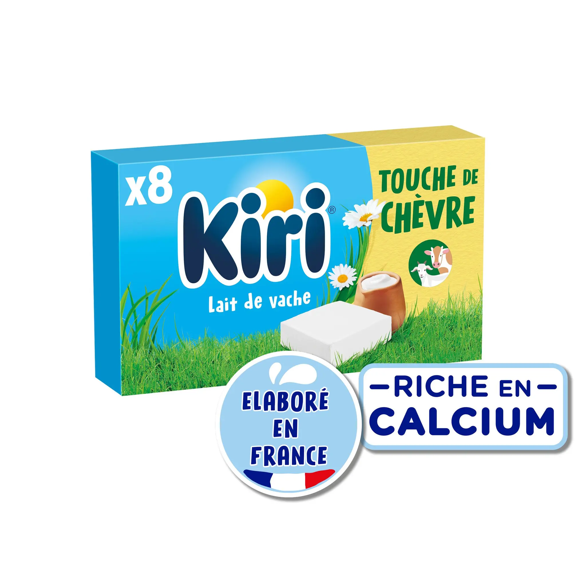 KIRI Fromage de chèvre fondu en portion