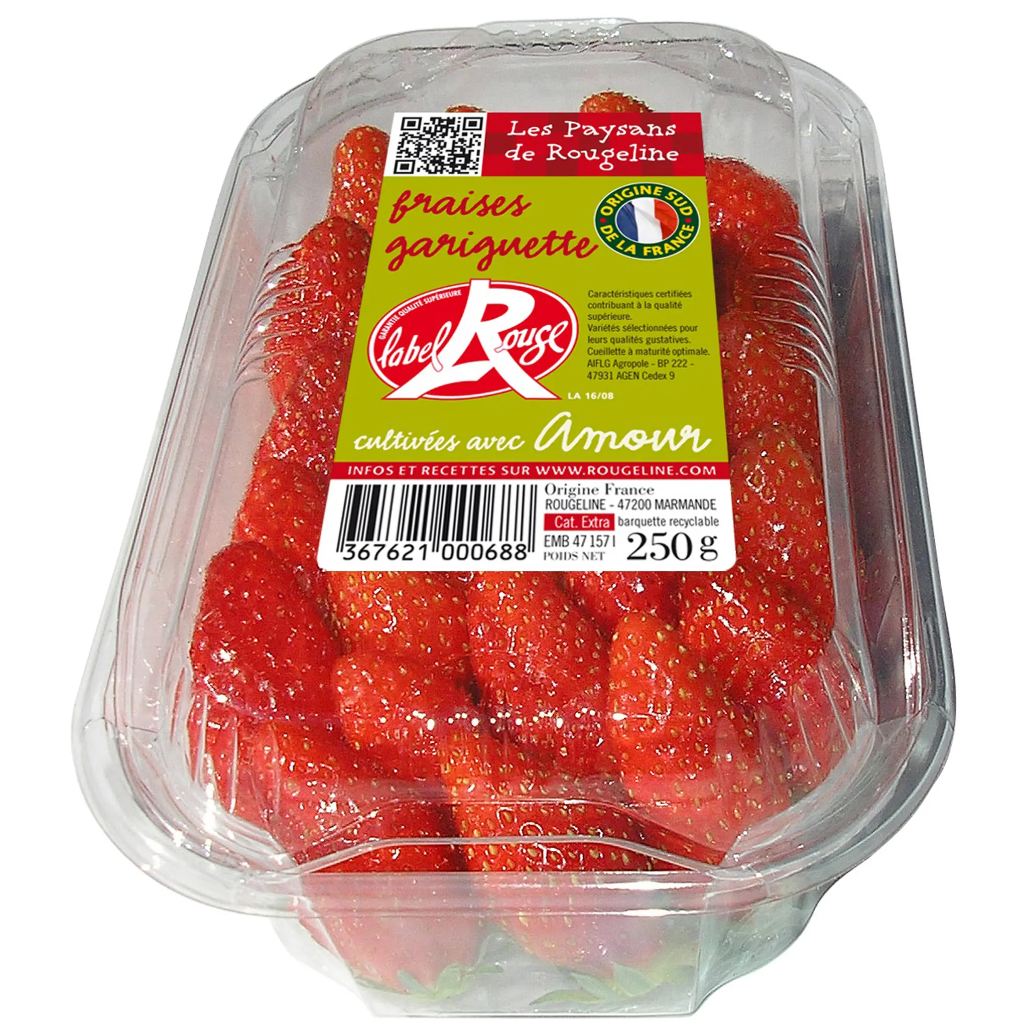 Fraises Gariguette Label Rouge