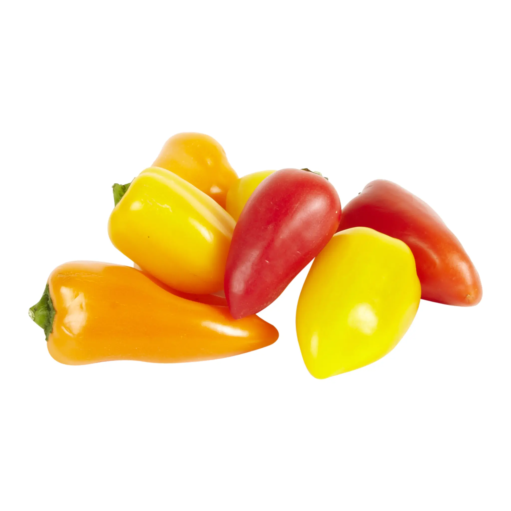 Mini poivrons tricolores