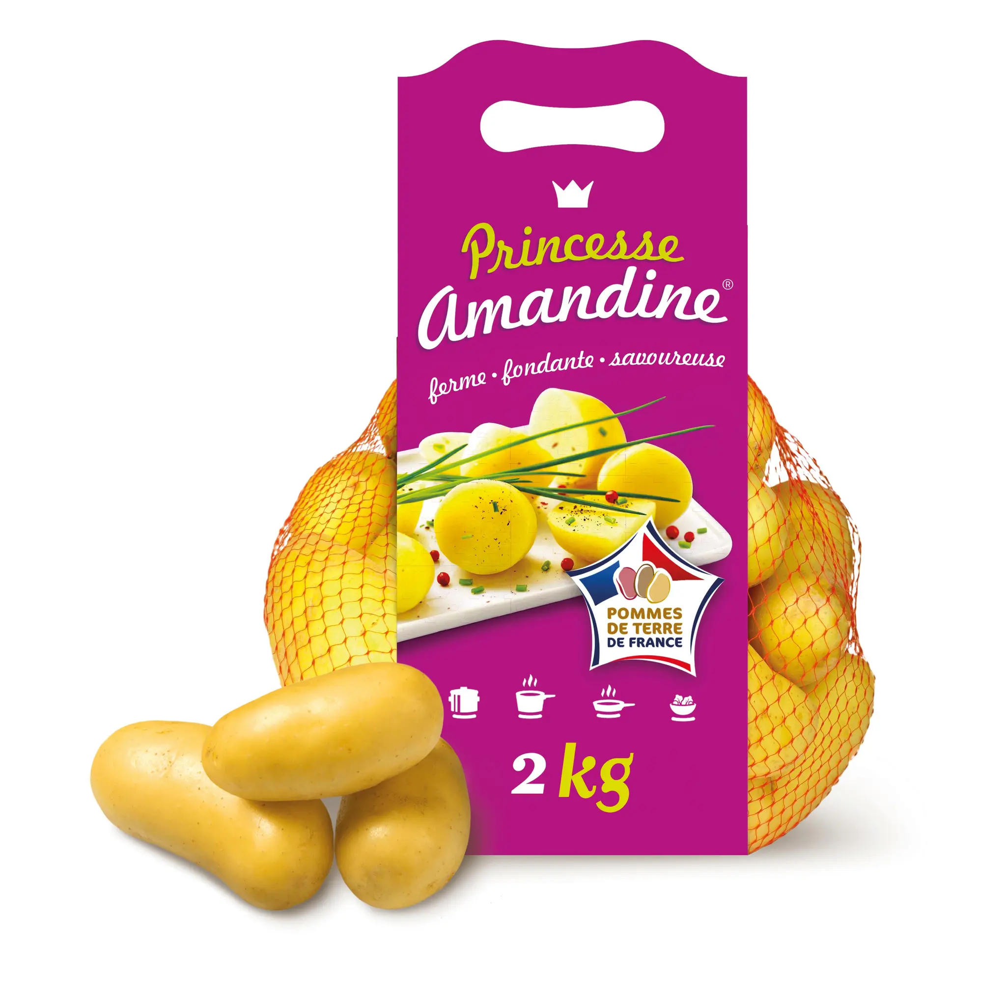 Pommes de terre de consommation Amandine