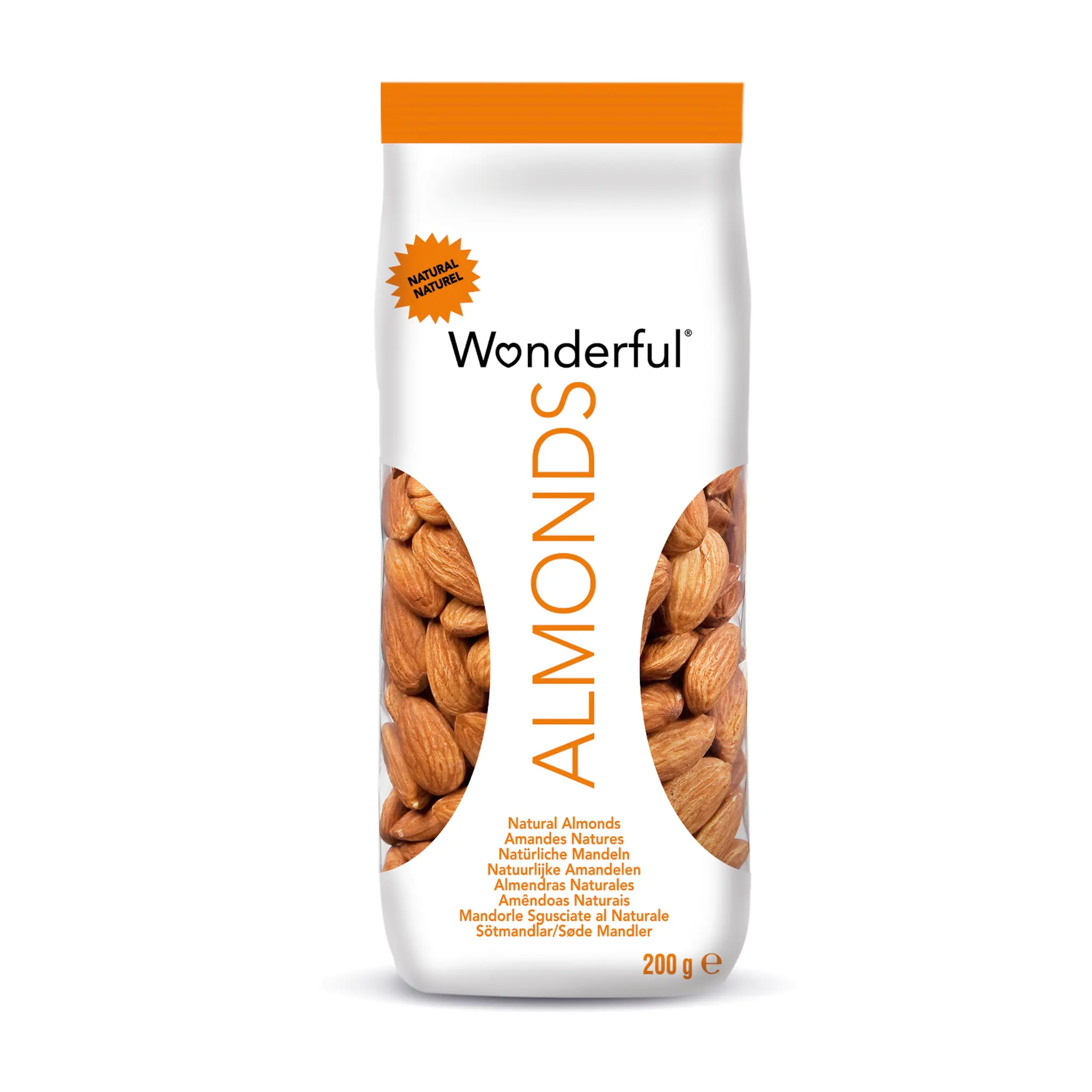 WONDERFUL Amandes natures