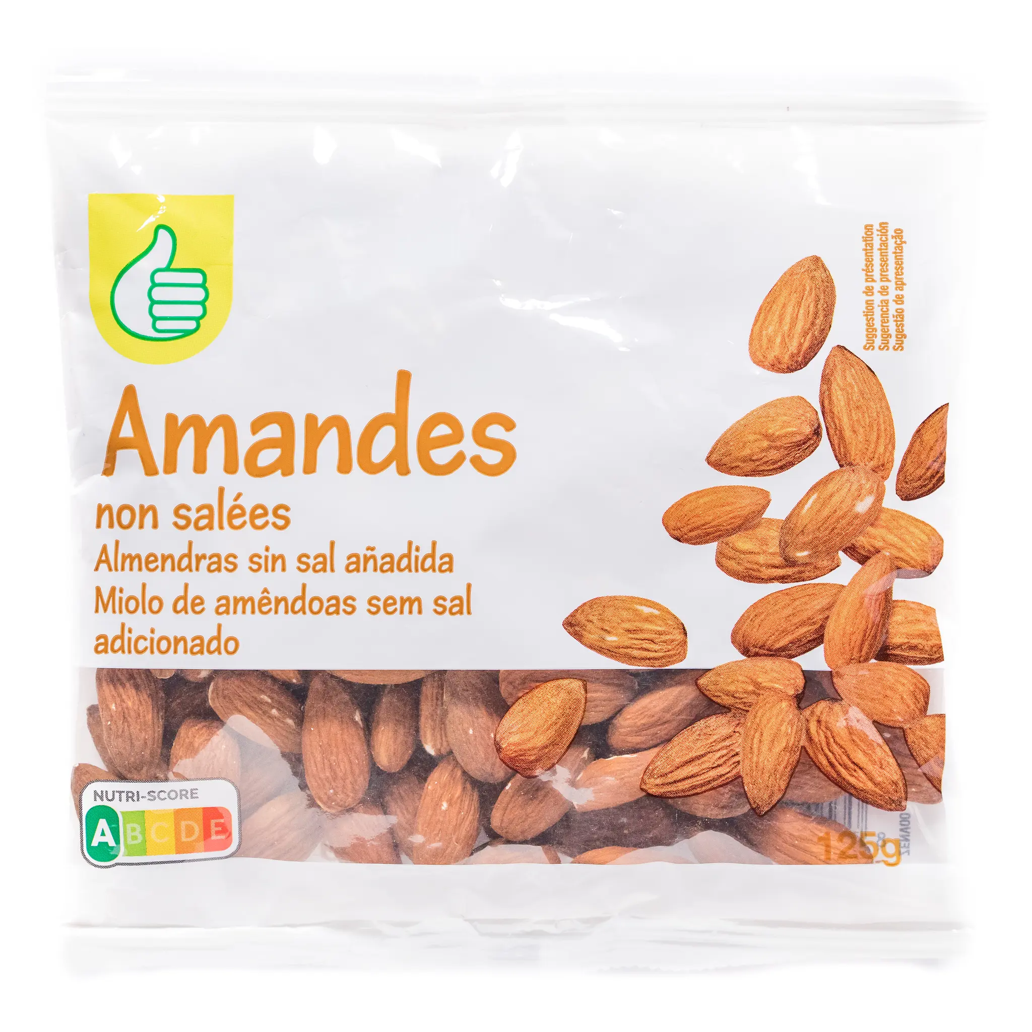 POUCE Amandes non salées