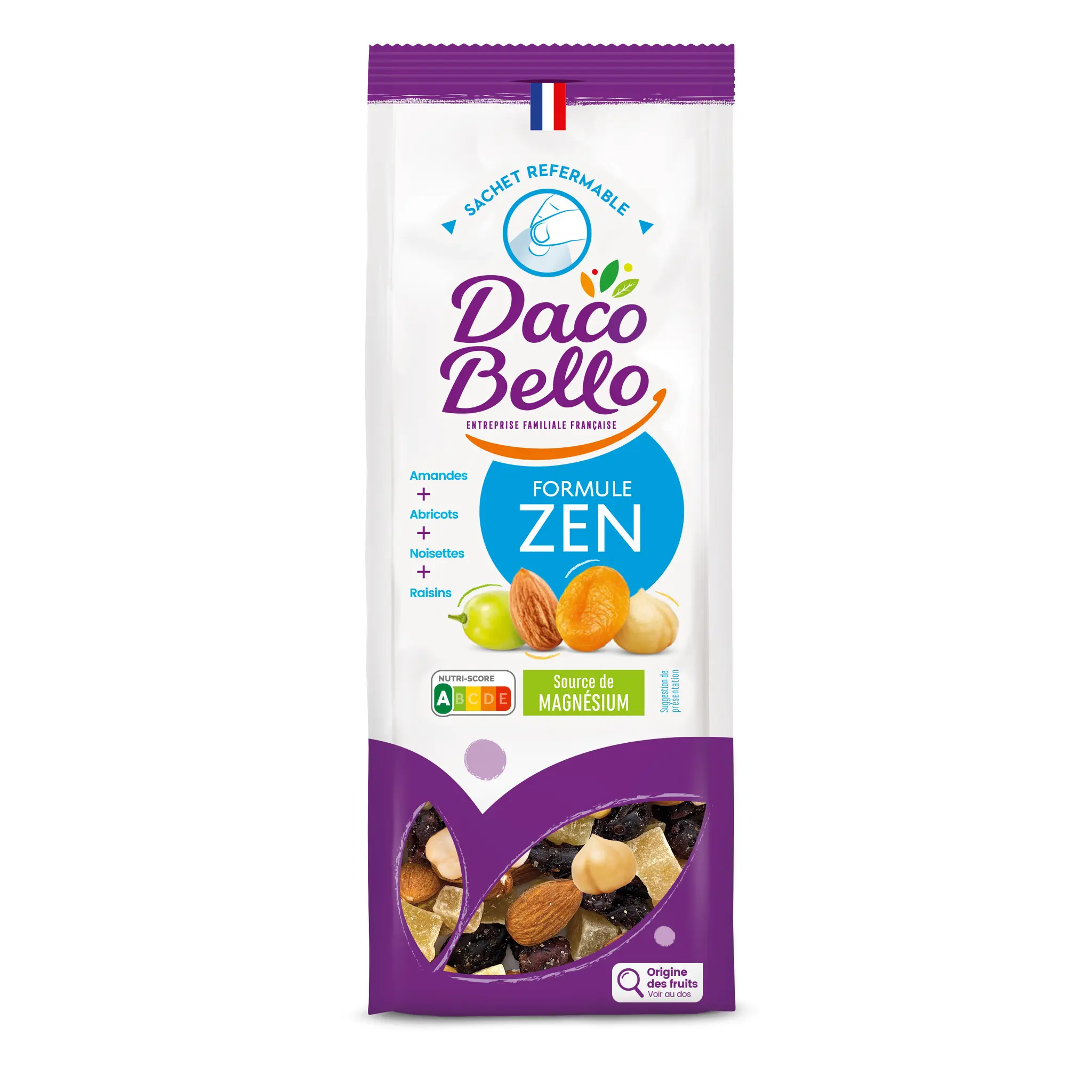 DACO BELLO Formule zen Mélange de fruits secs et à coques