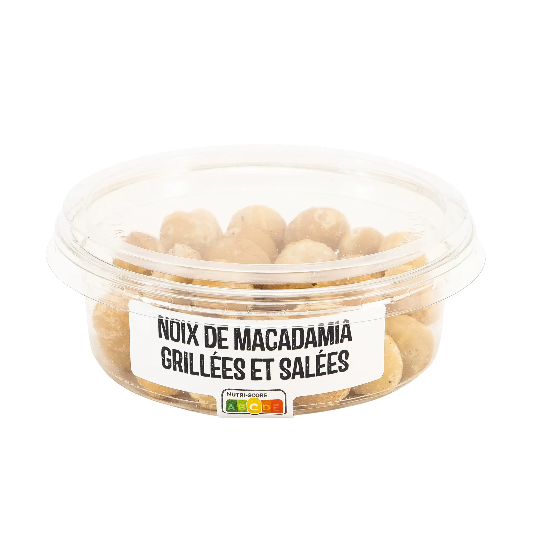 AUCHAN Noix de macadamia grillées et salées en barquette