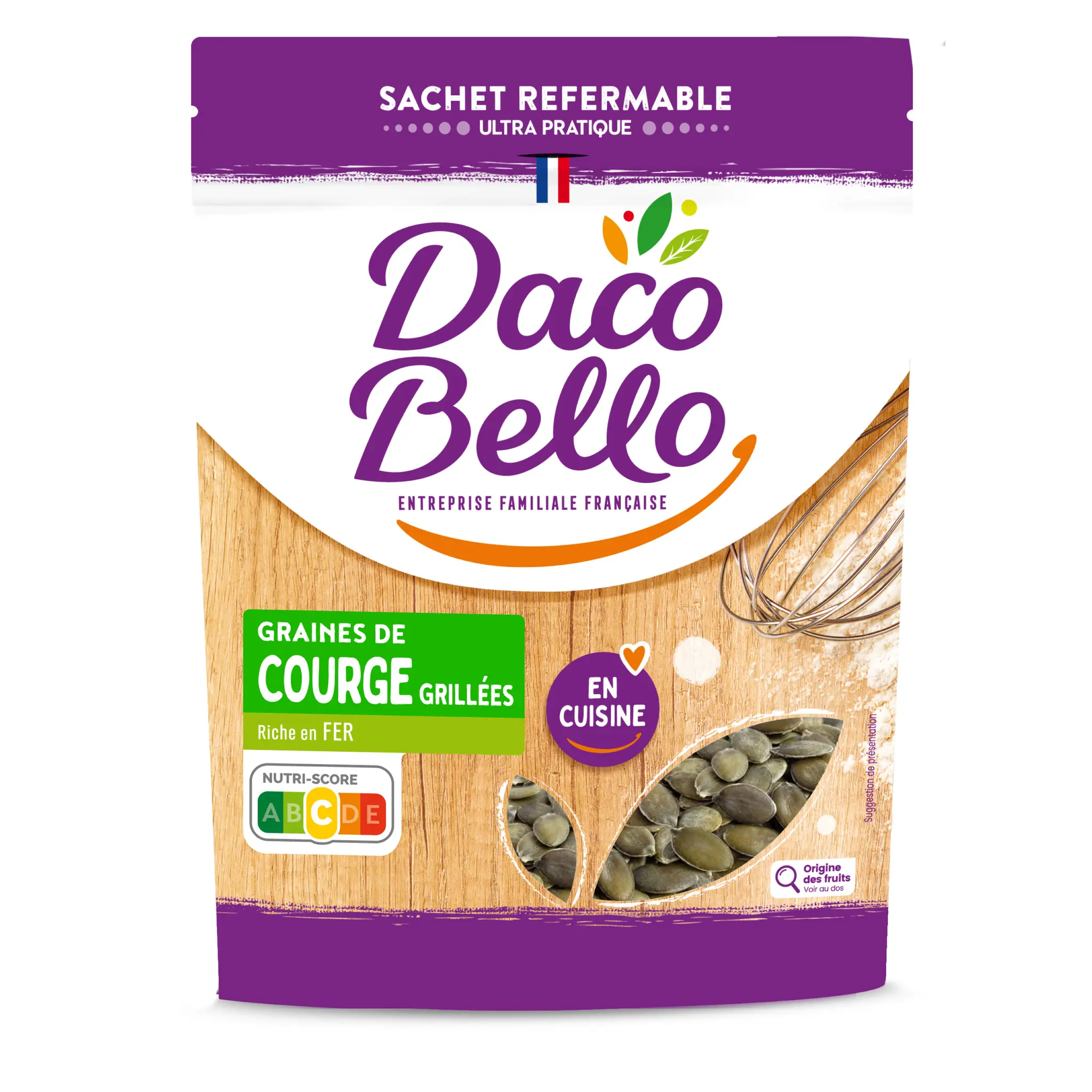 DACO BELLO Graines de courge grillées