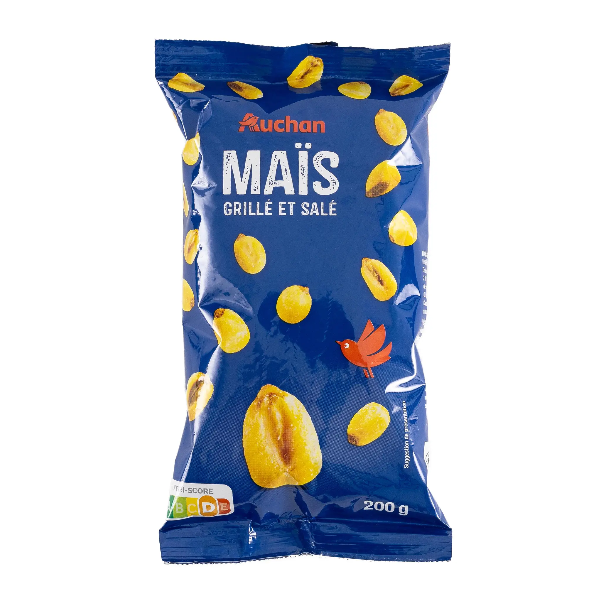 AUCHAN Maïs grillé et salé