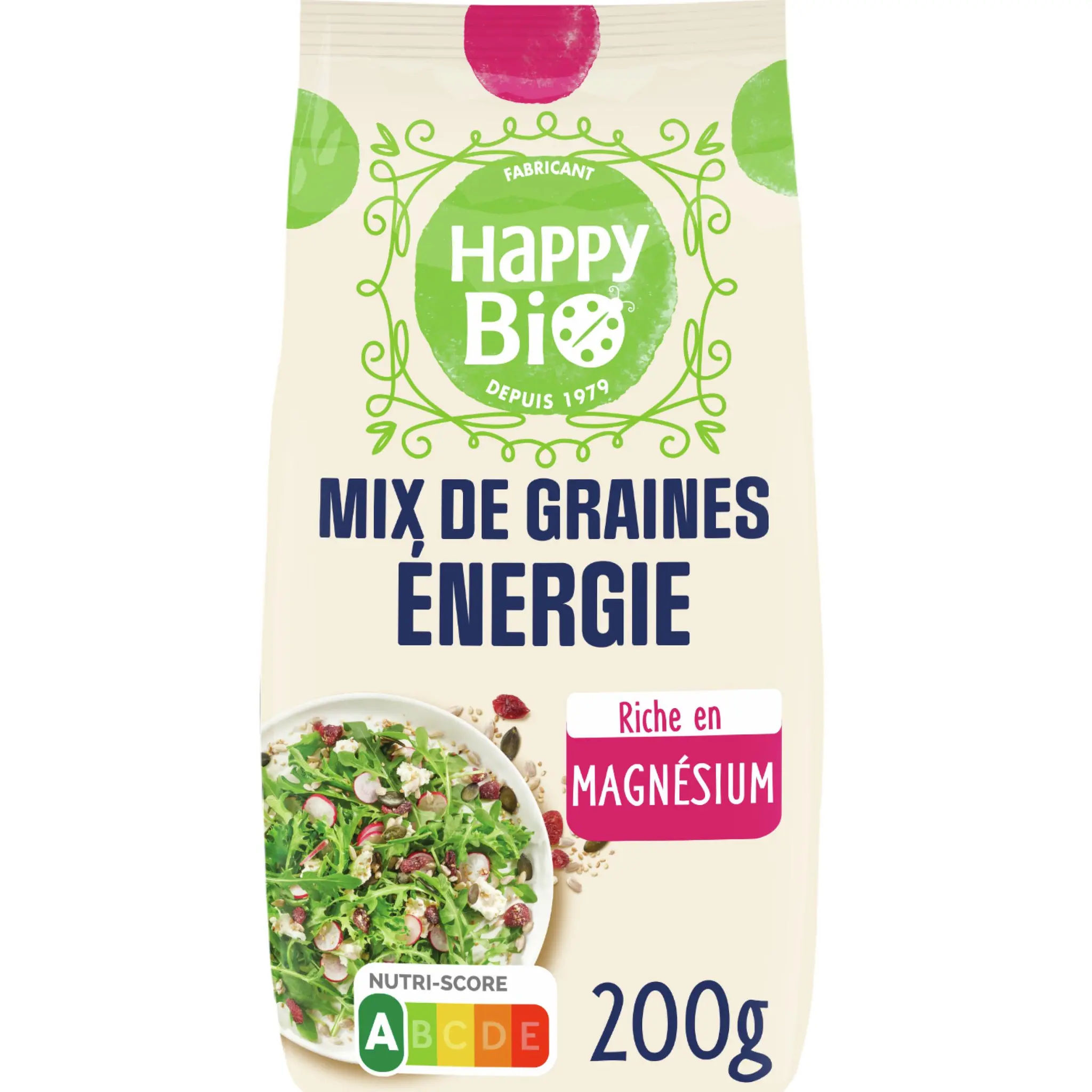 HAPPY BIO Mix de graines énergie bio