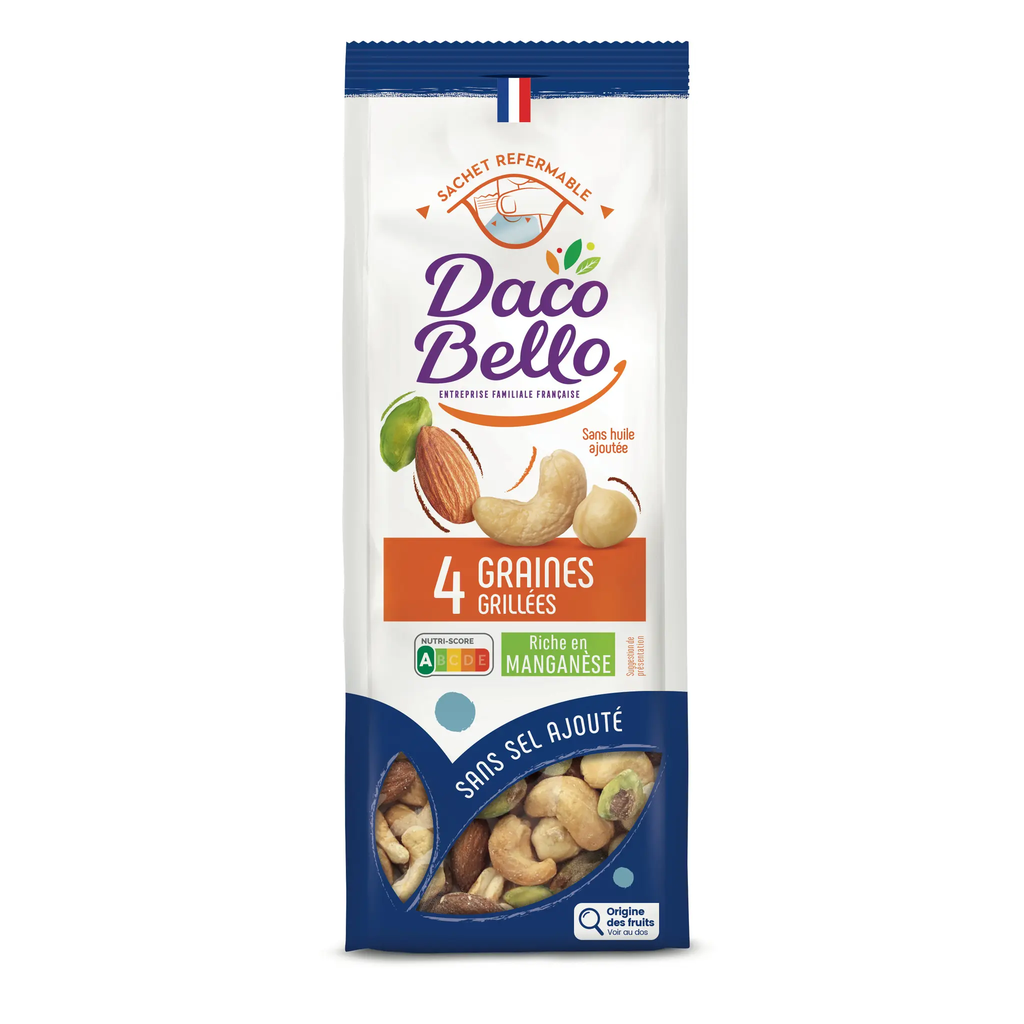 DACO BELLO Mélange de 4 graines grillées