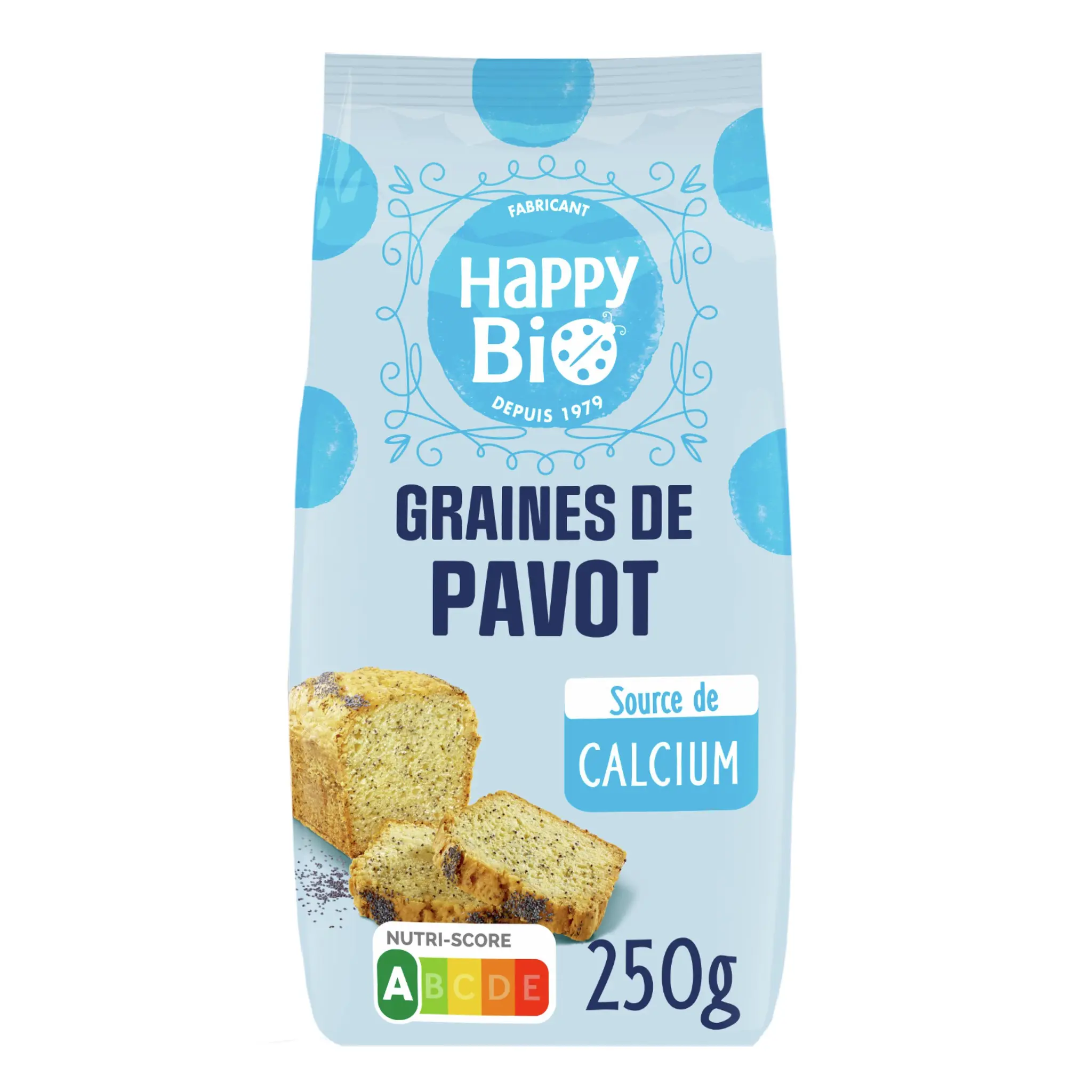 HAPPY BIO Graines de pavot