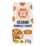 HAPPY BIO Sésame complet grillé bio