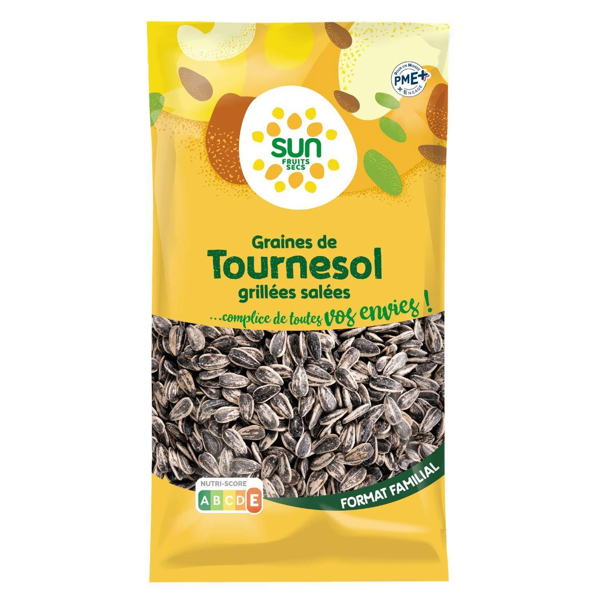 SUN Graines de tournesol grillées salées