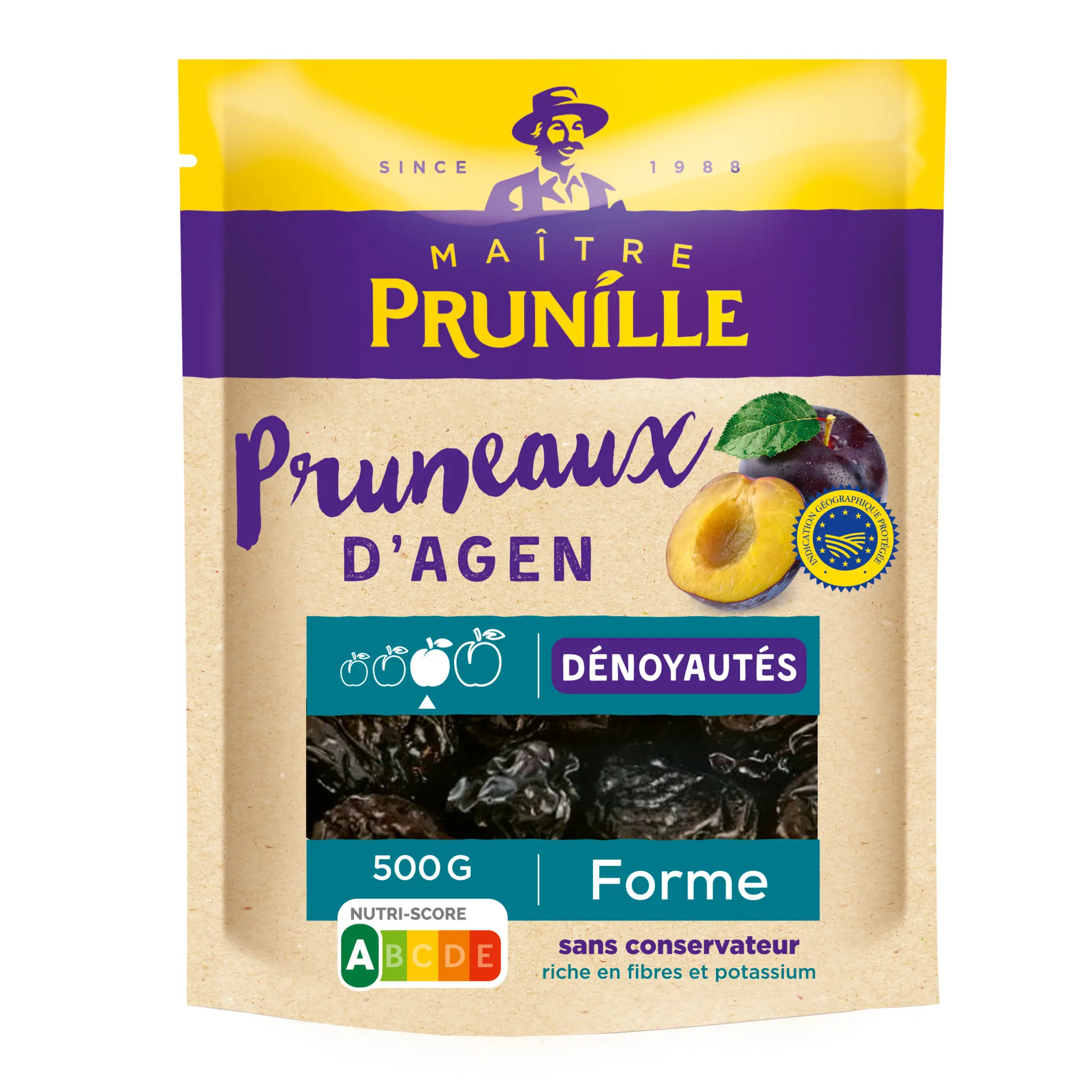 MAITRE PRUNILLE Pruneaux d'Agen géants dénoyautés IGP