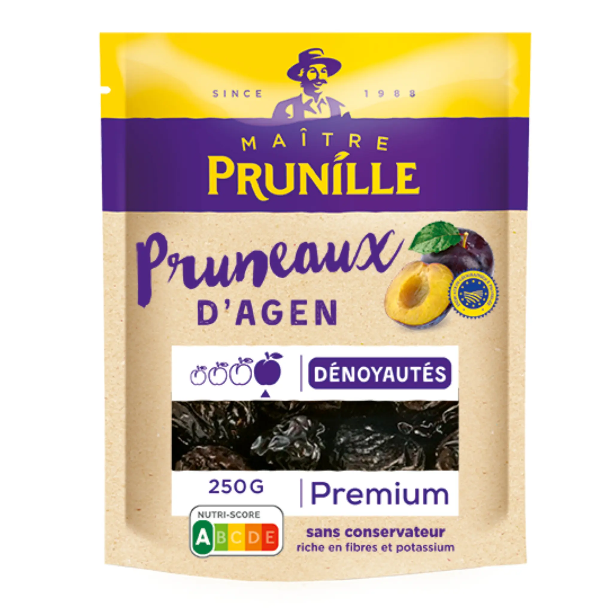 MAITRE PRUNILLE Pruneaux d'Agen dénoyautés IGP
