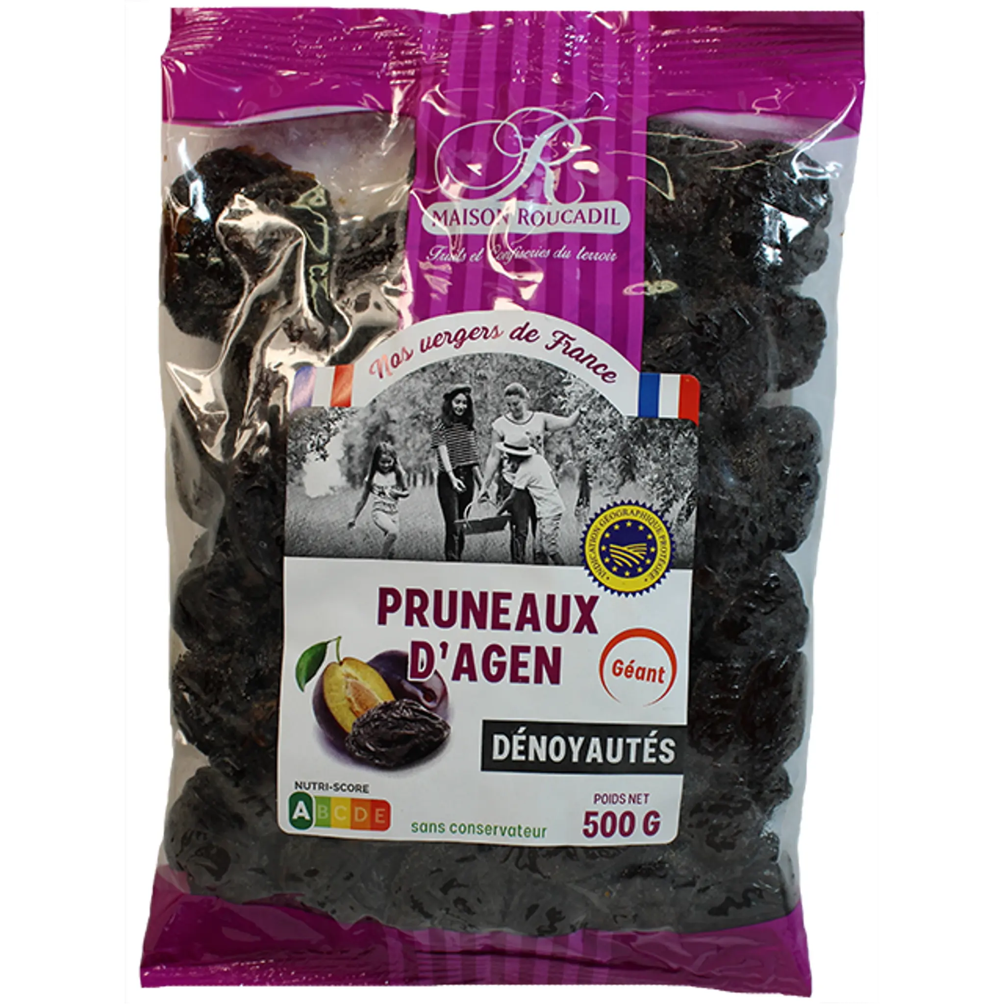 MAISON ROUCADIL Pruneaux d'Agen dénoyautés