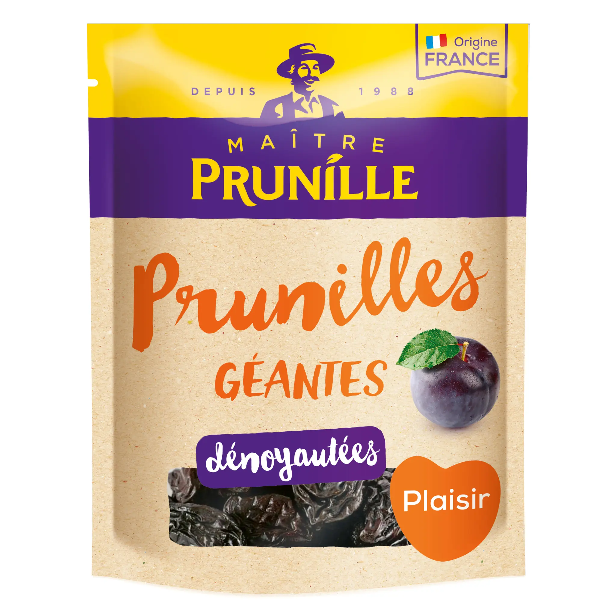 MAITRE PRUNILLE Pruneaux géants dénoyautés