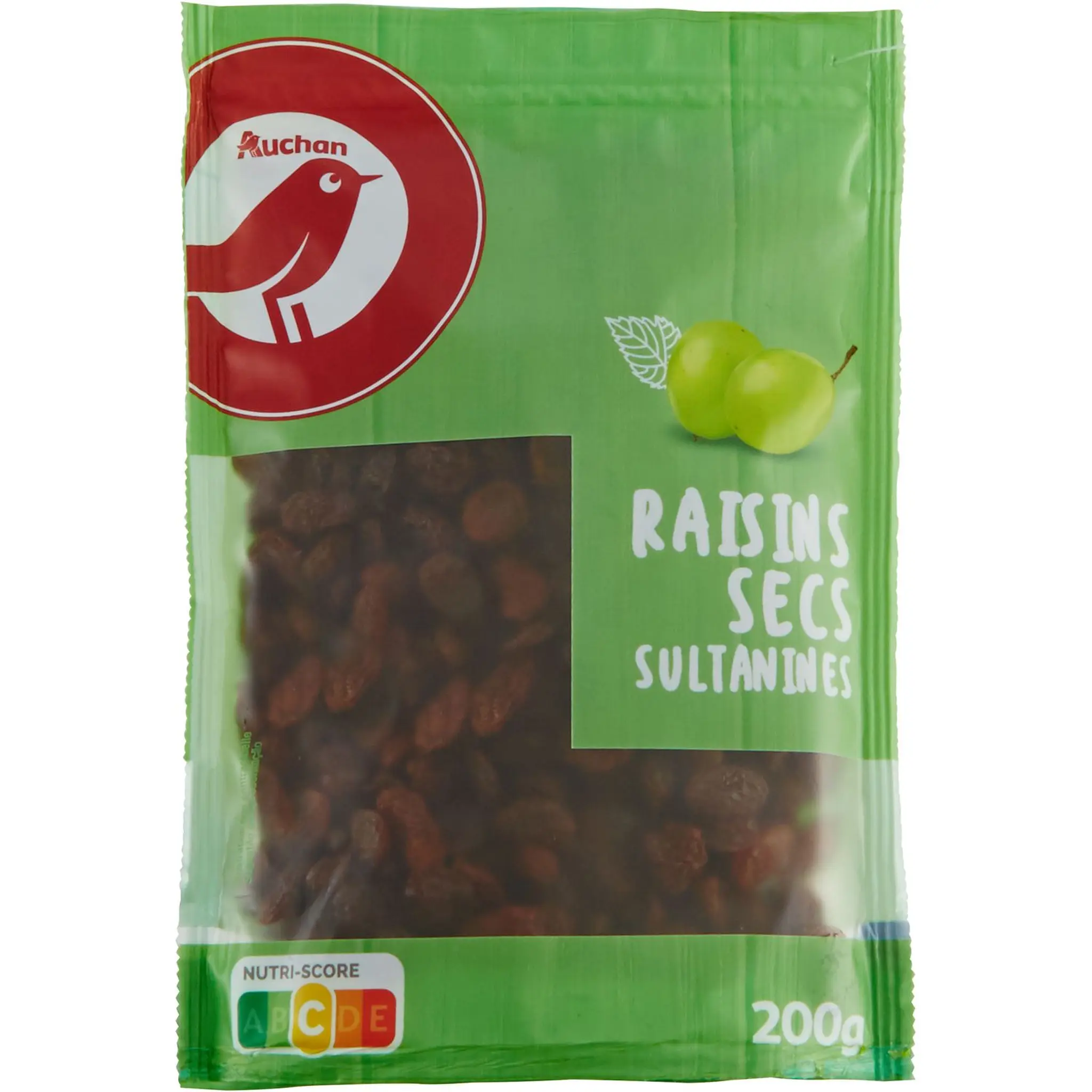 AUCHAN Raisins secs sultanines