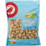 AUCHAN Pistaches grillées sans sel ajouté