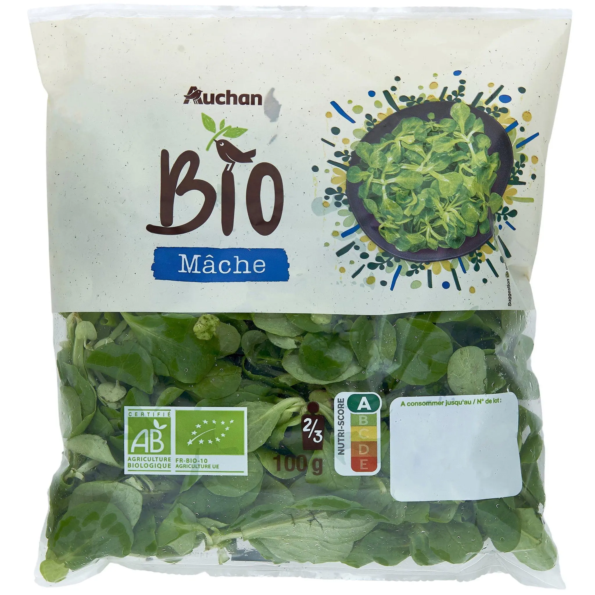 AUCHAN BIO Mâche