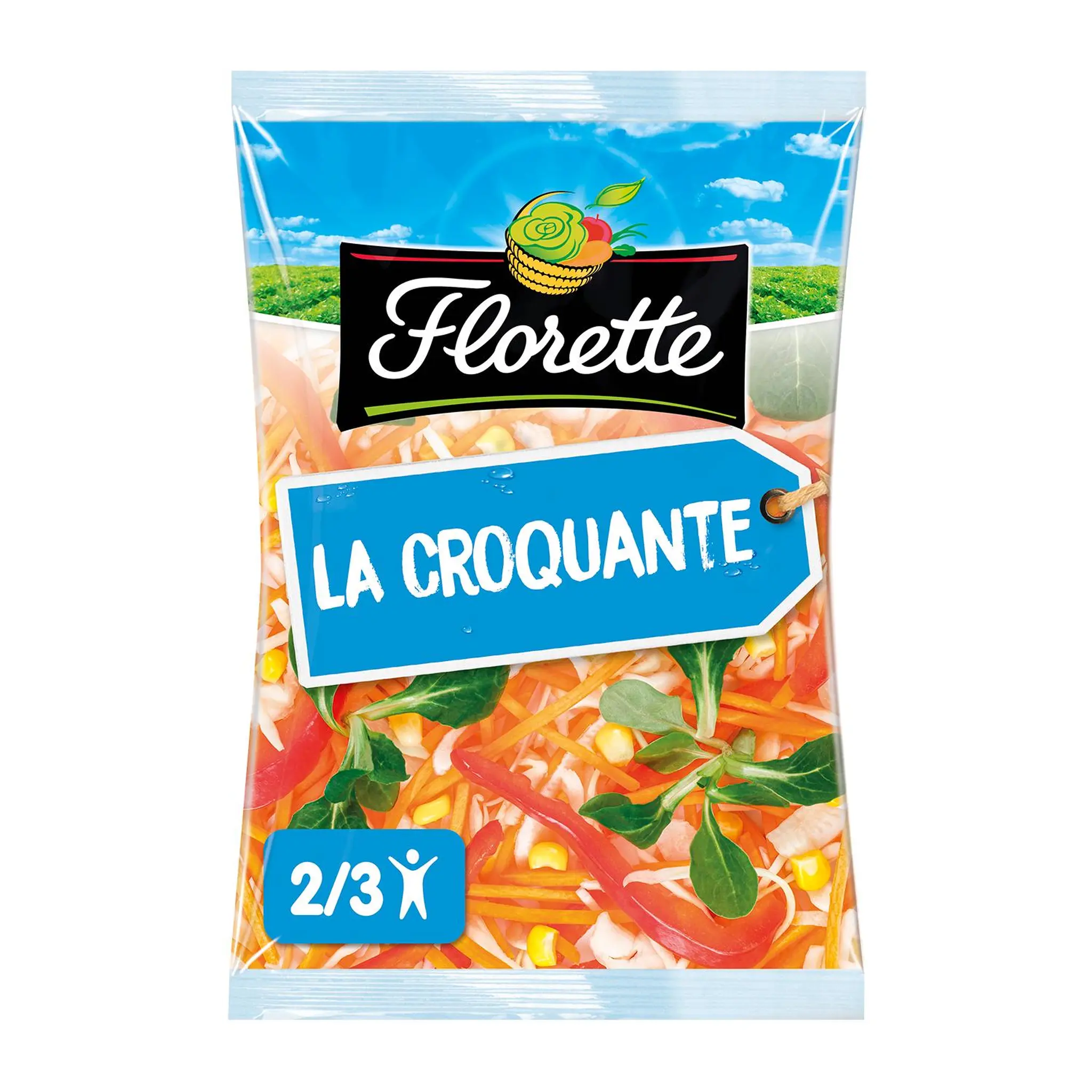 FLORETTE Mélange croquant de scarole frisée chicorée et betterave