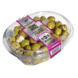 TROPIC APERO Olive vertes dénoyautées à la méditerranéenne à l'ail