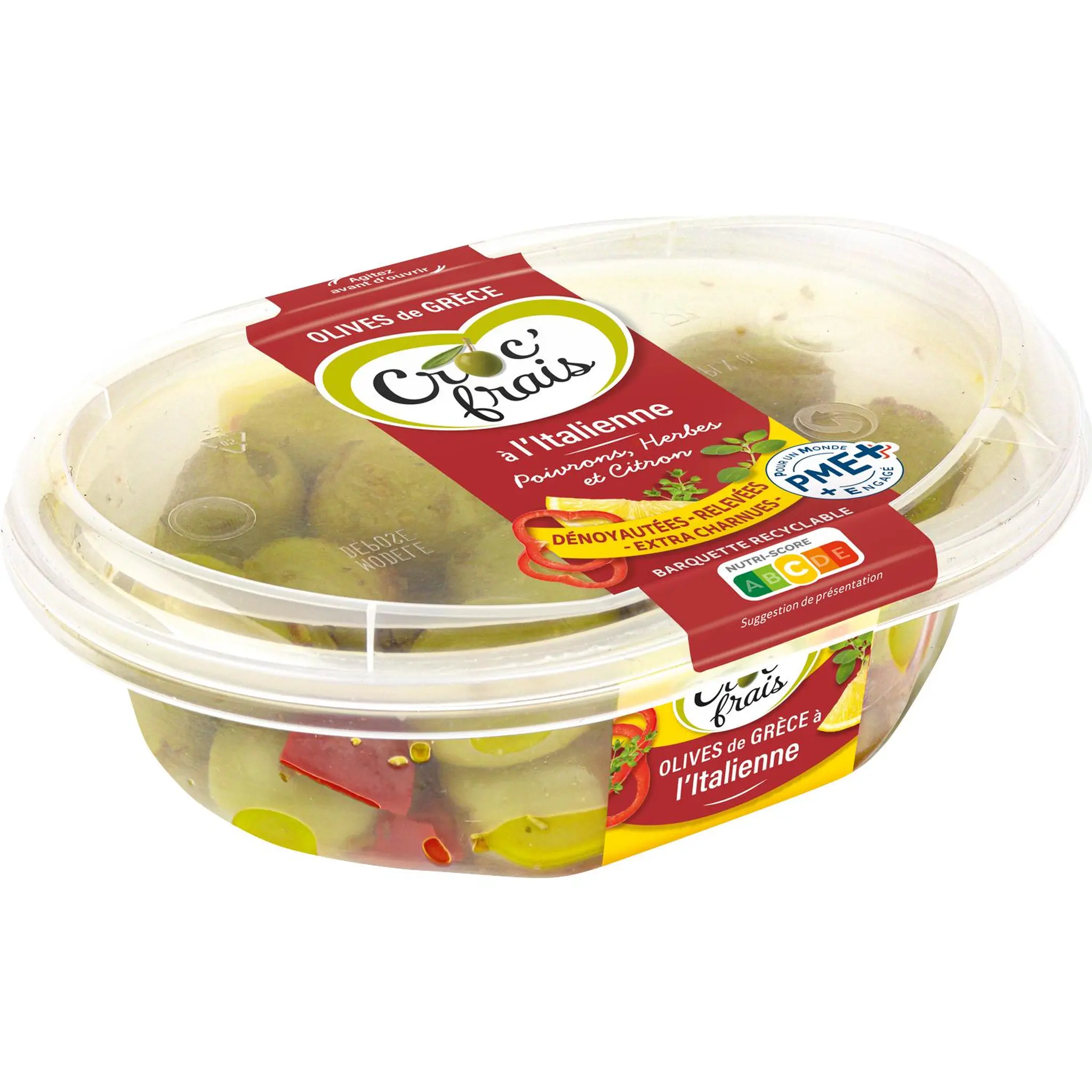 CROC'FRAIS Olives de Grèce à l'Italienne