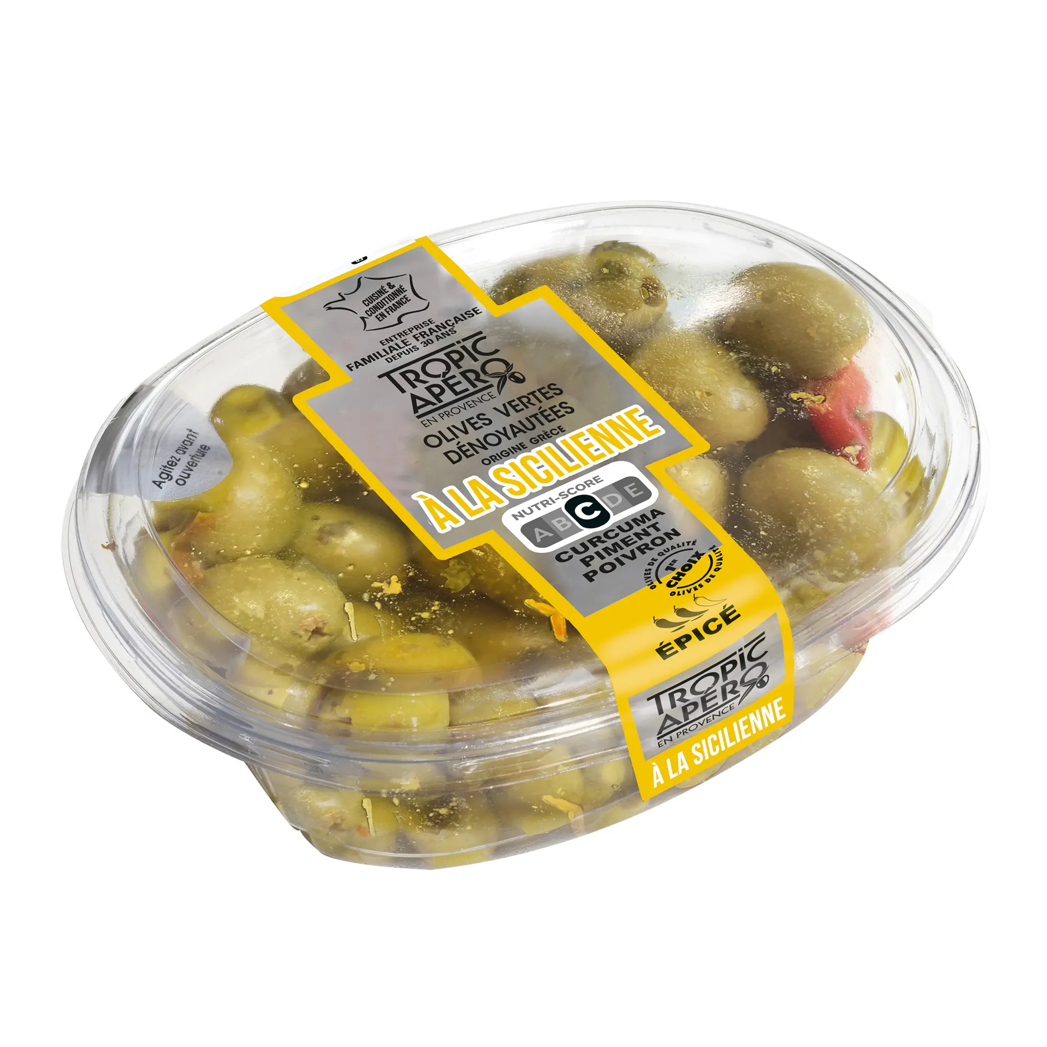 TROPIC APERO Olives vertes dénoyautées