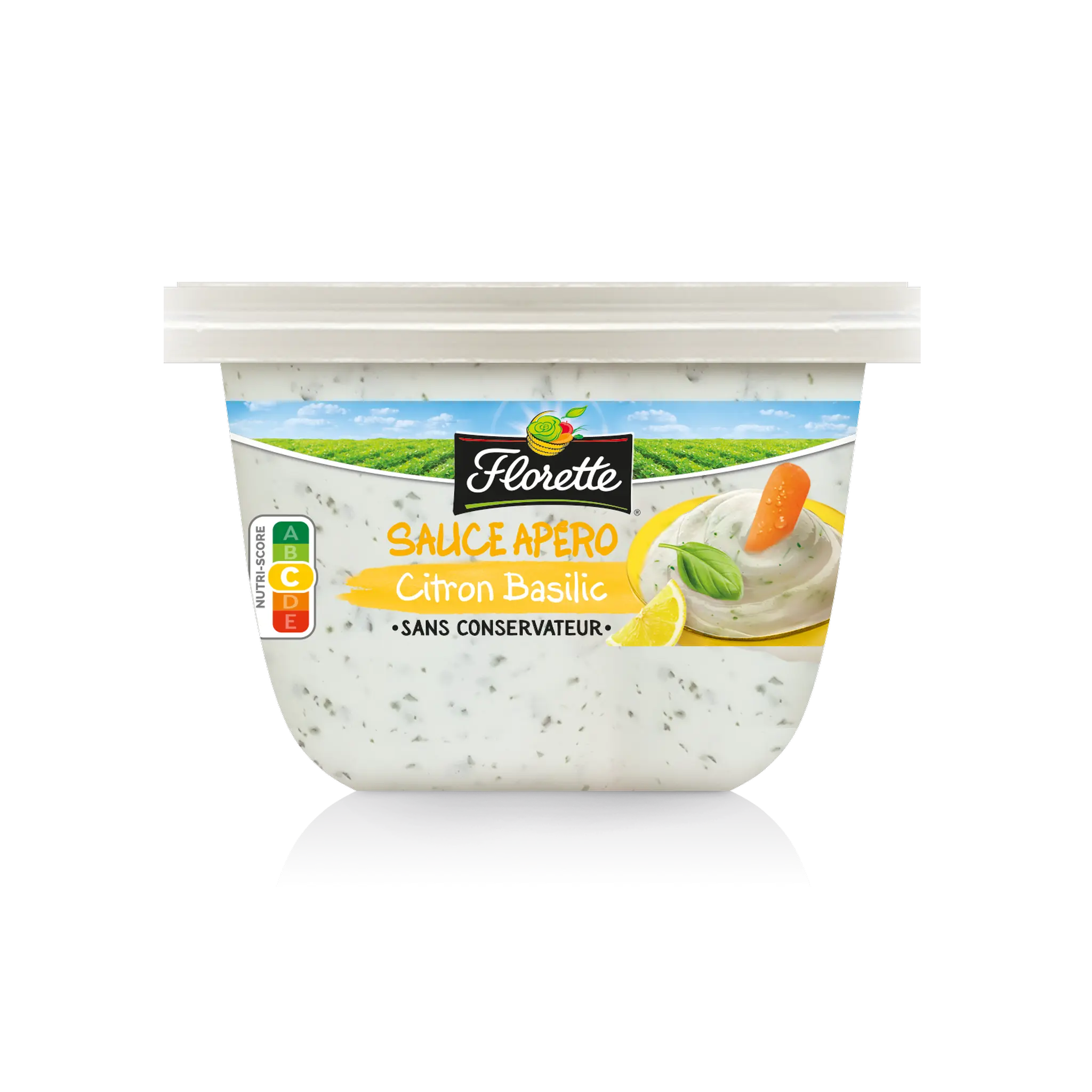 FLORETTE Sauce apéro citron basilic