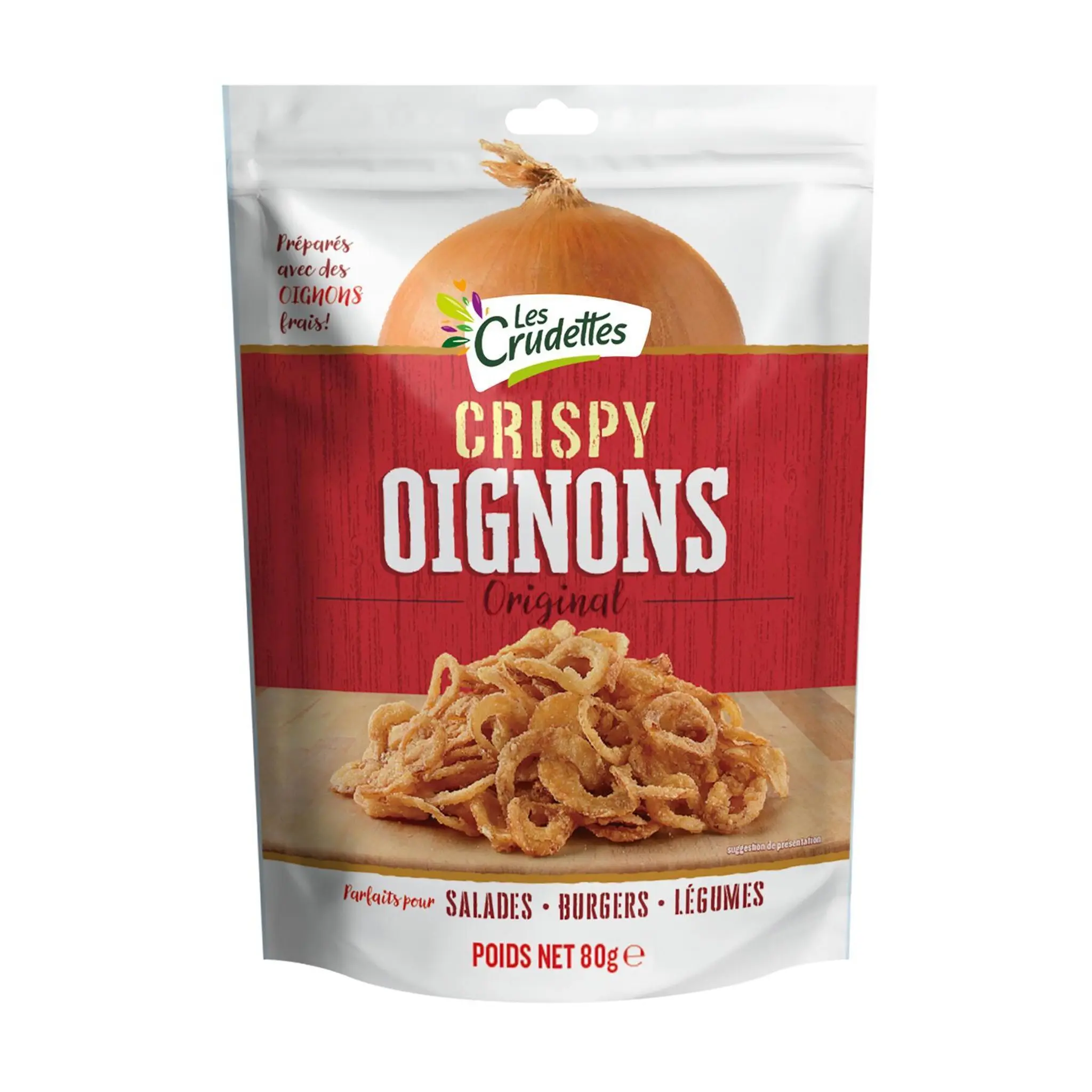 FRESH GOURMET Crispy oignon original en sachet