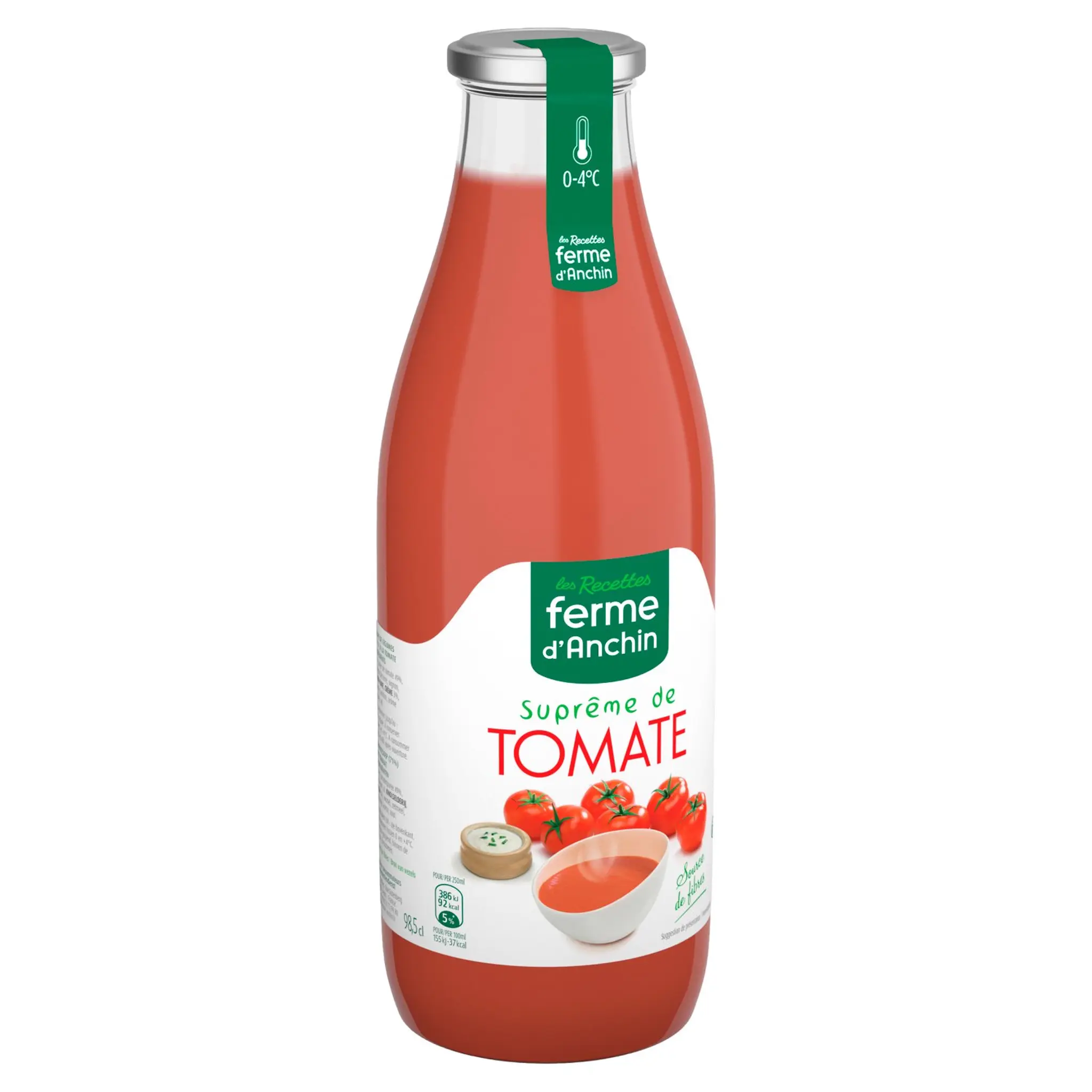 LES RECETTES FERME D'ANCHIN Suprême de tomate