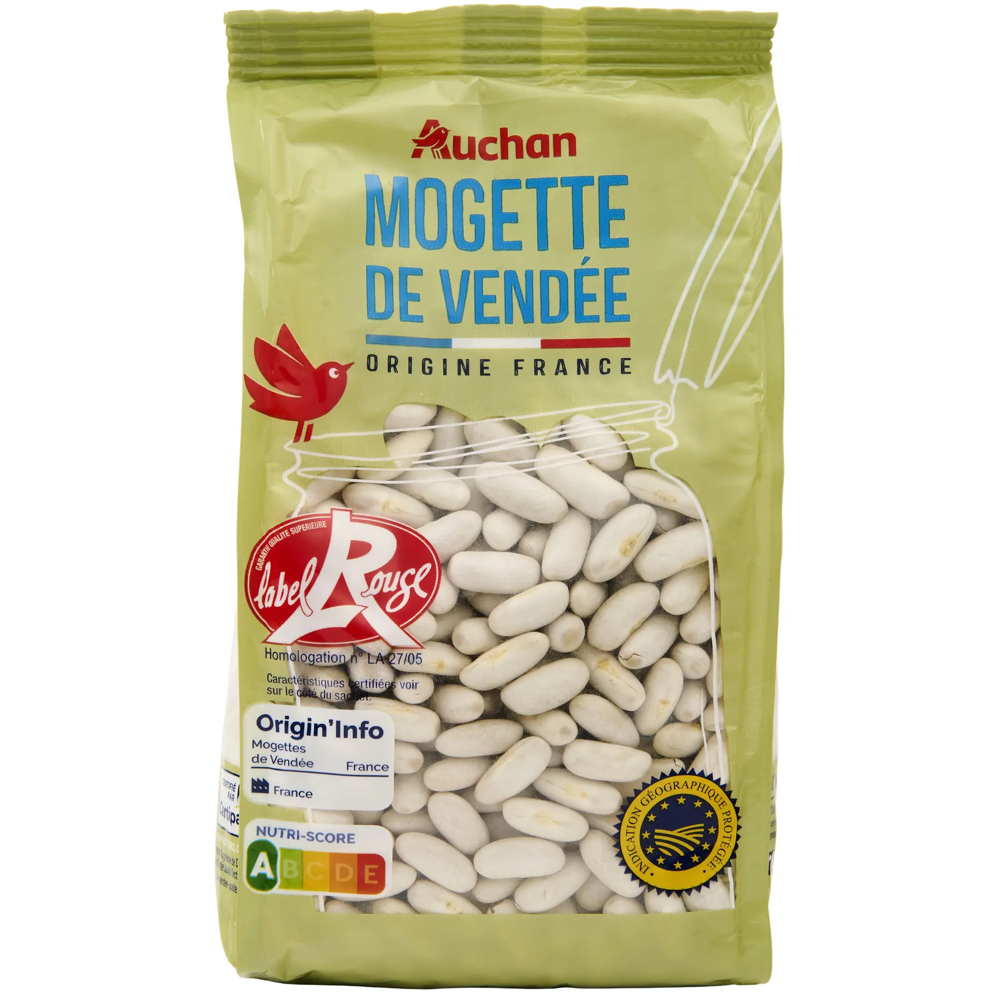 AUCHAN Mogette de Vendée Label Rouge IGP