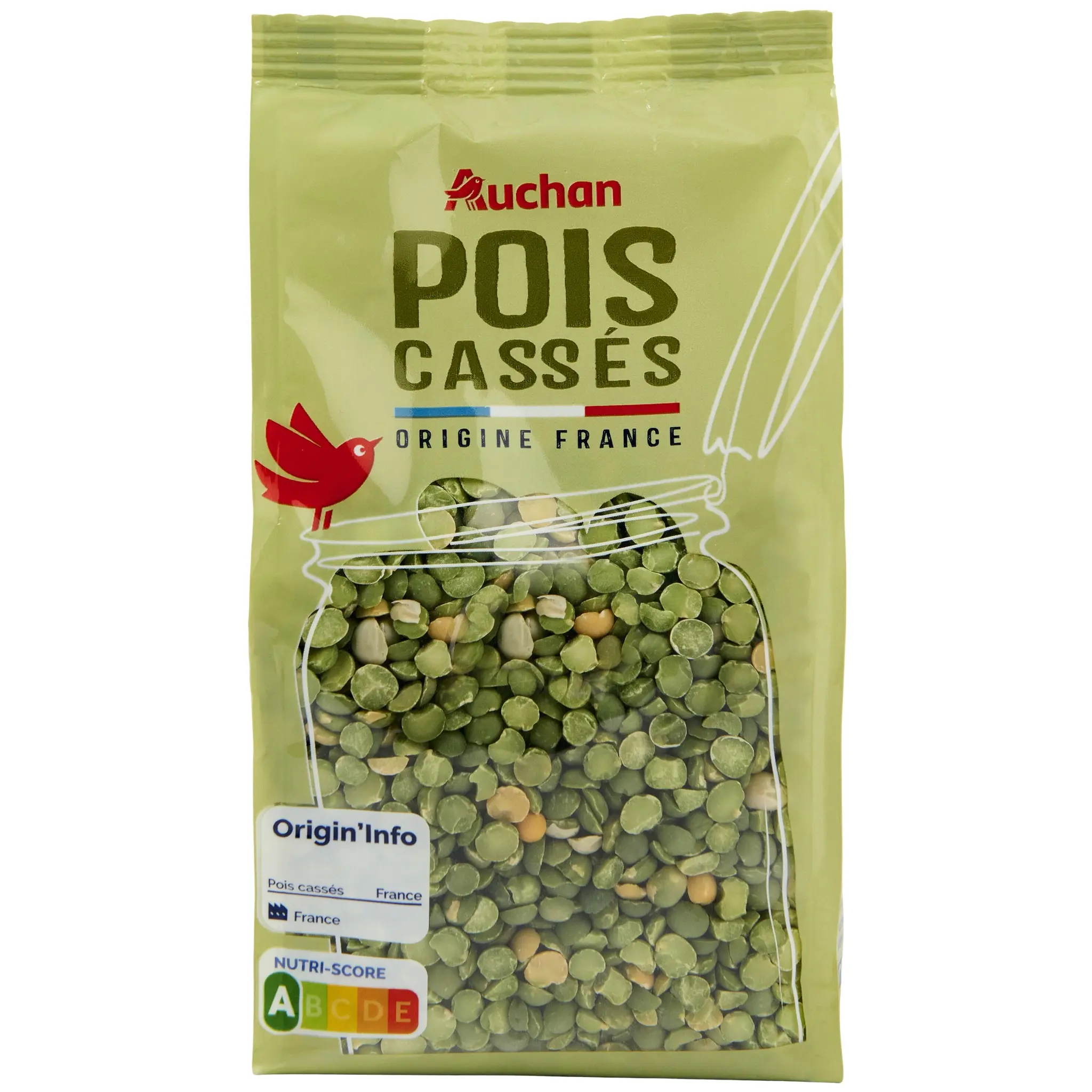 AUCHAN Pois cassés