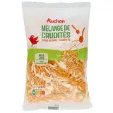 AUCHAN Mélange de crudités chou blanc carotte