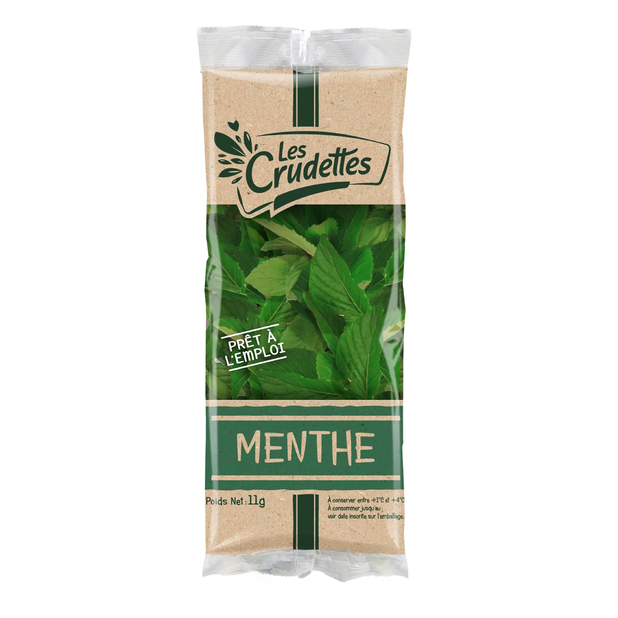 LES CRUDETTES Menthe verte