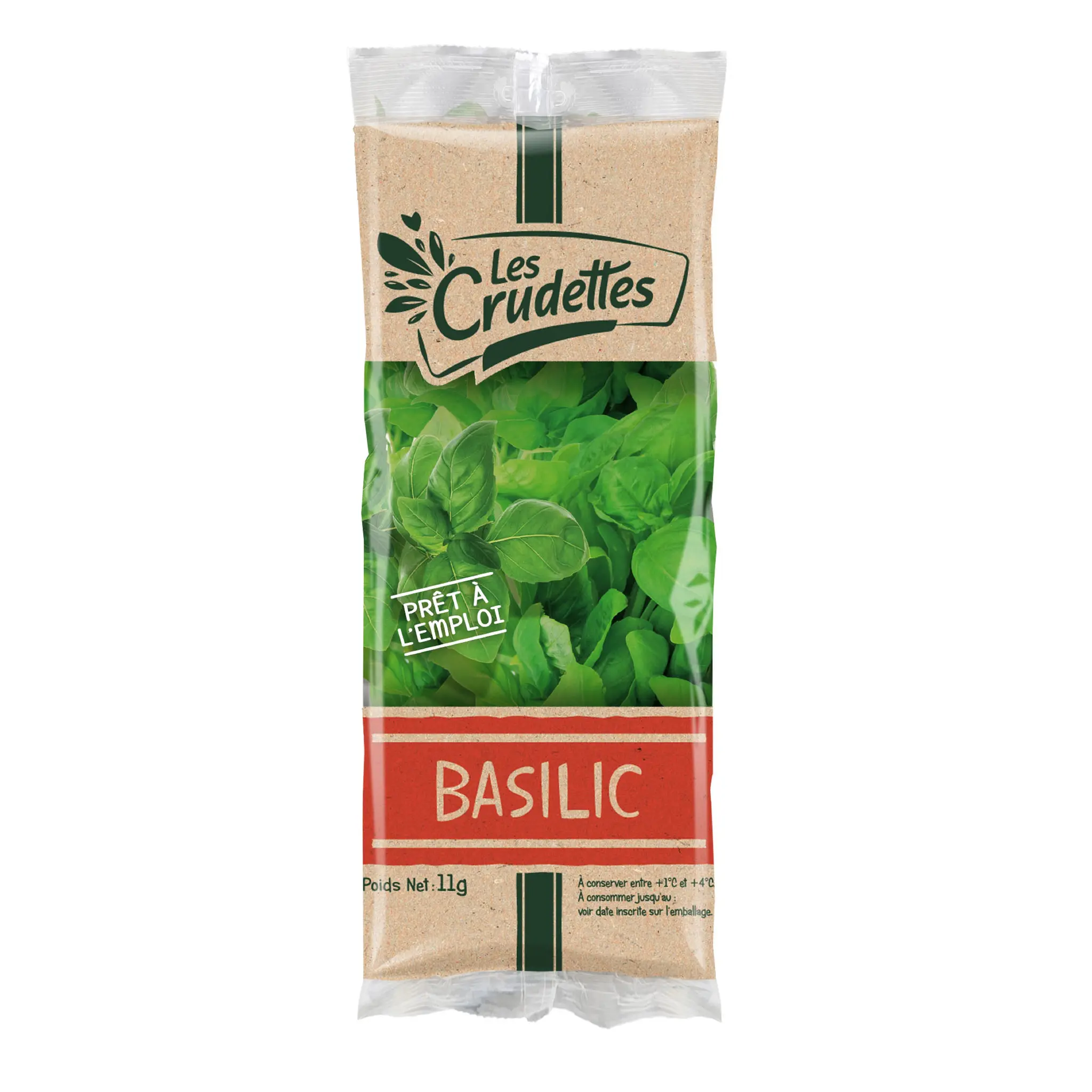 LES CRUDETTES Basilic