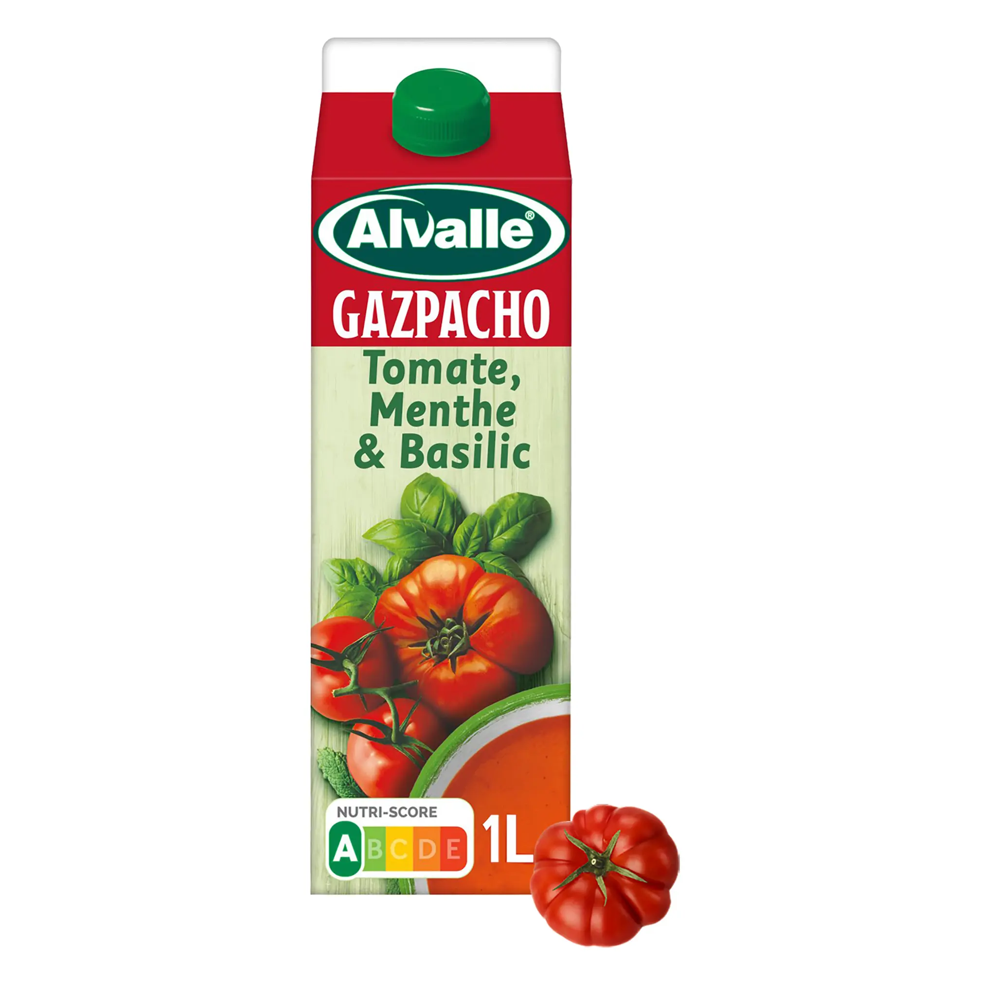 ALVALLE Gazpacho tomate, menthe et basilic