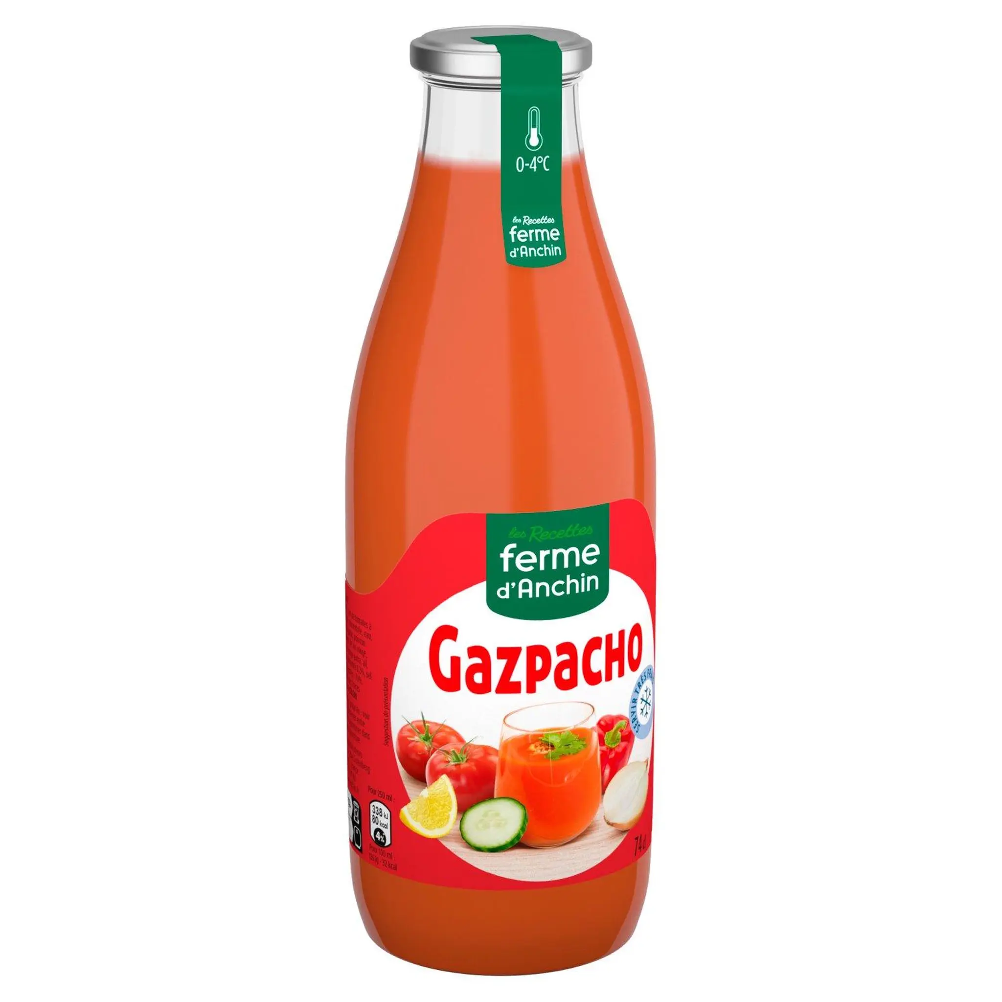 LES RECETTES FERME D'ANCHIN Gazpacho