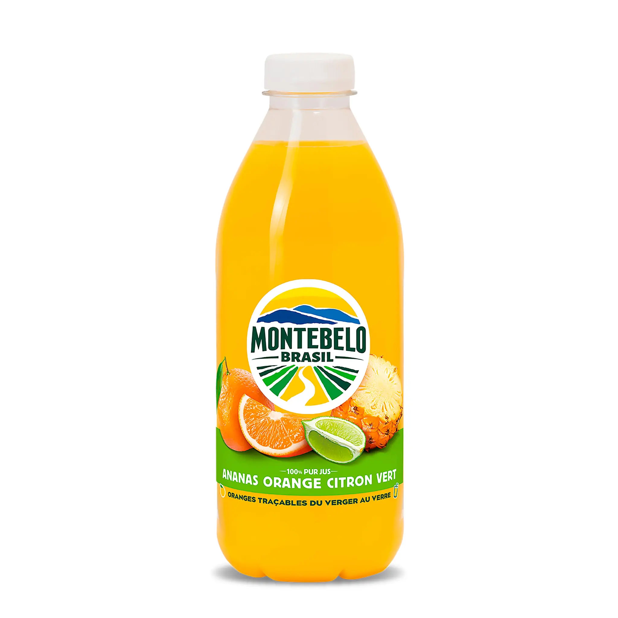 MONTEBELO BRASIL Jus multifruits ananas orange et citron vert