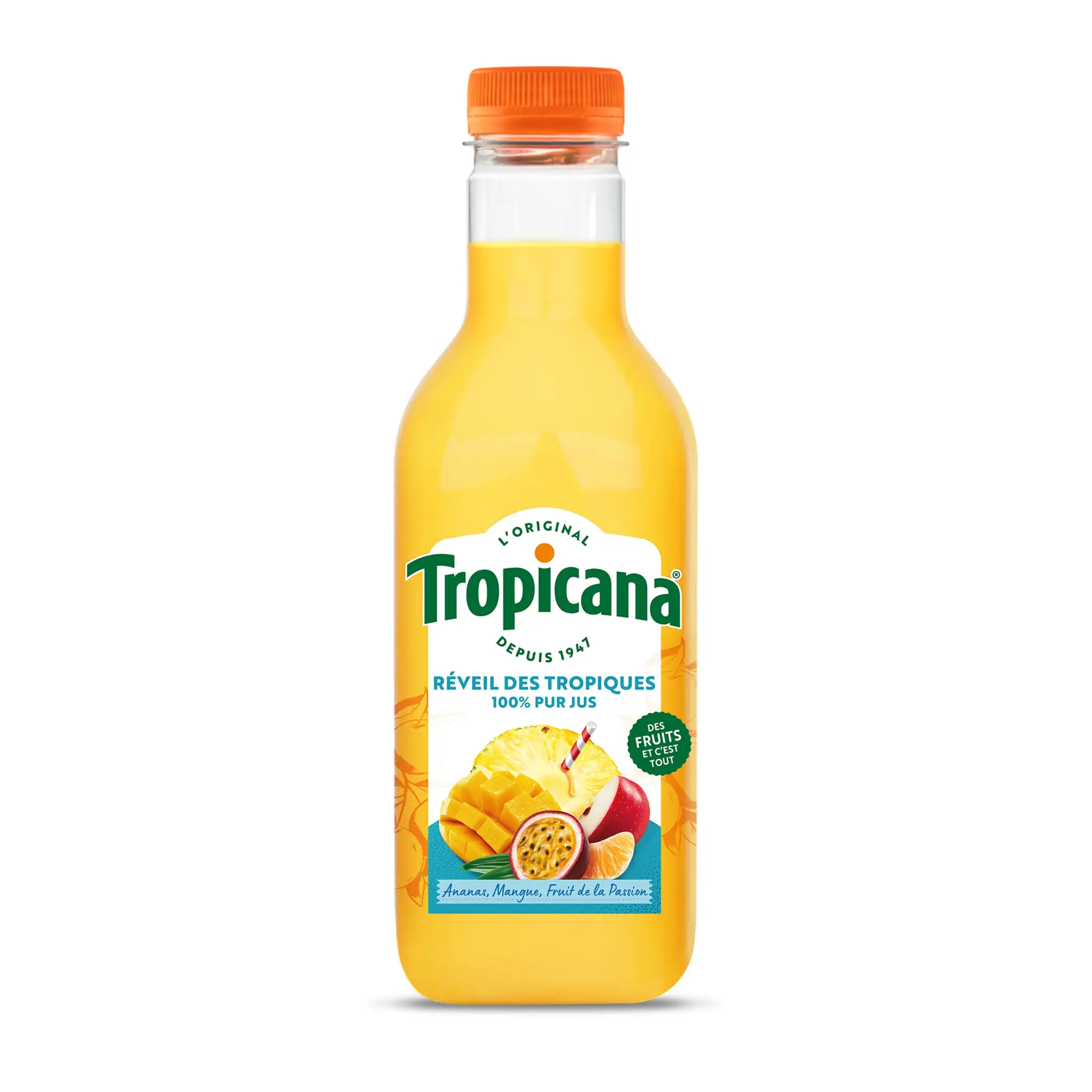 TROPICANA Pur jus réveil des tropiques