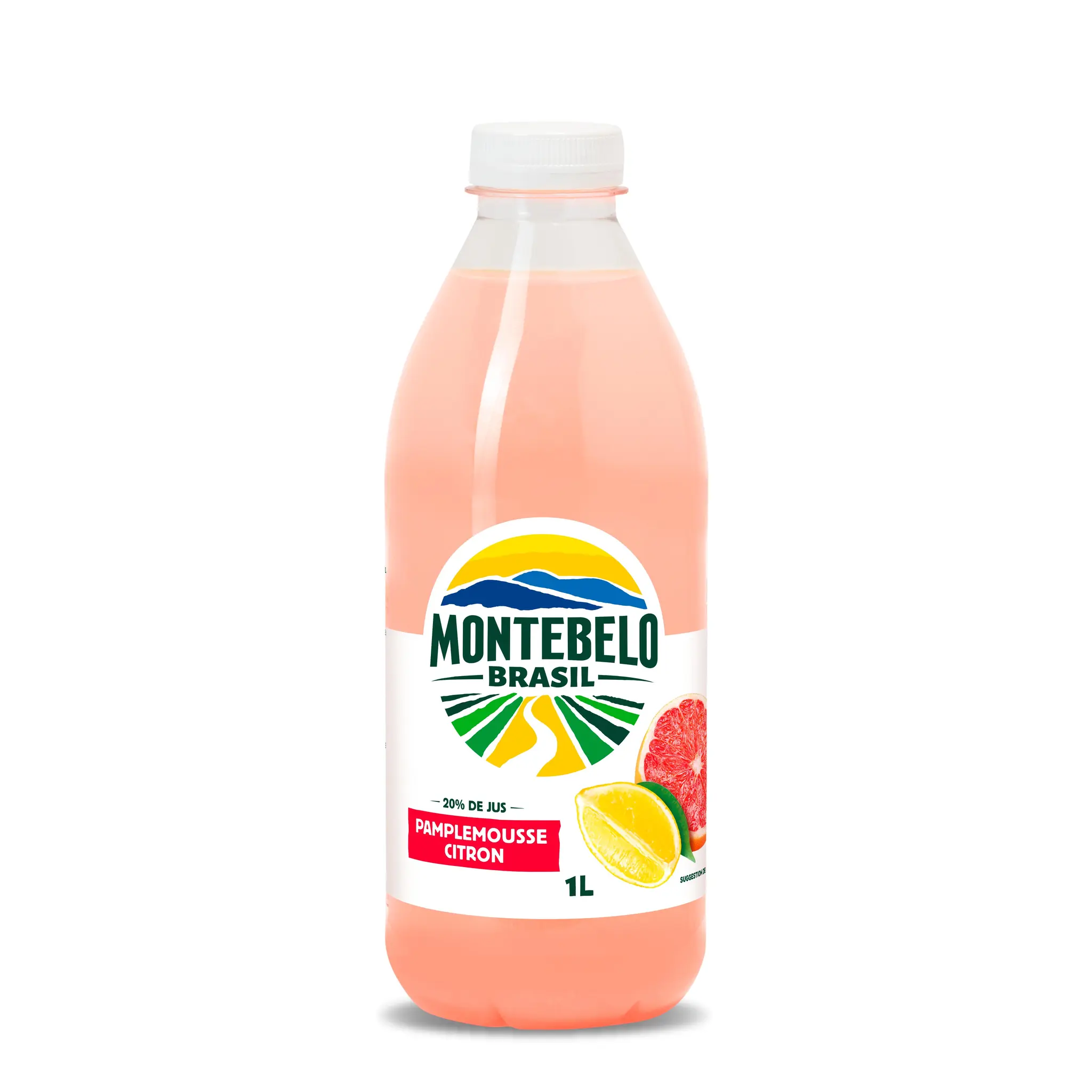 MONTEBELO BRASIL Citronnade pamplemousse citron 20% de jus