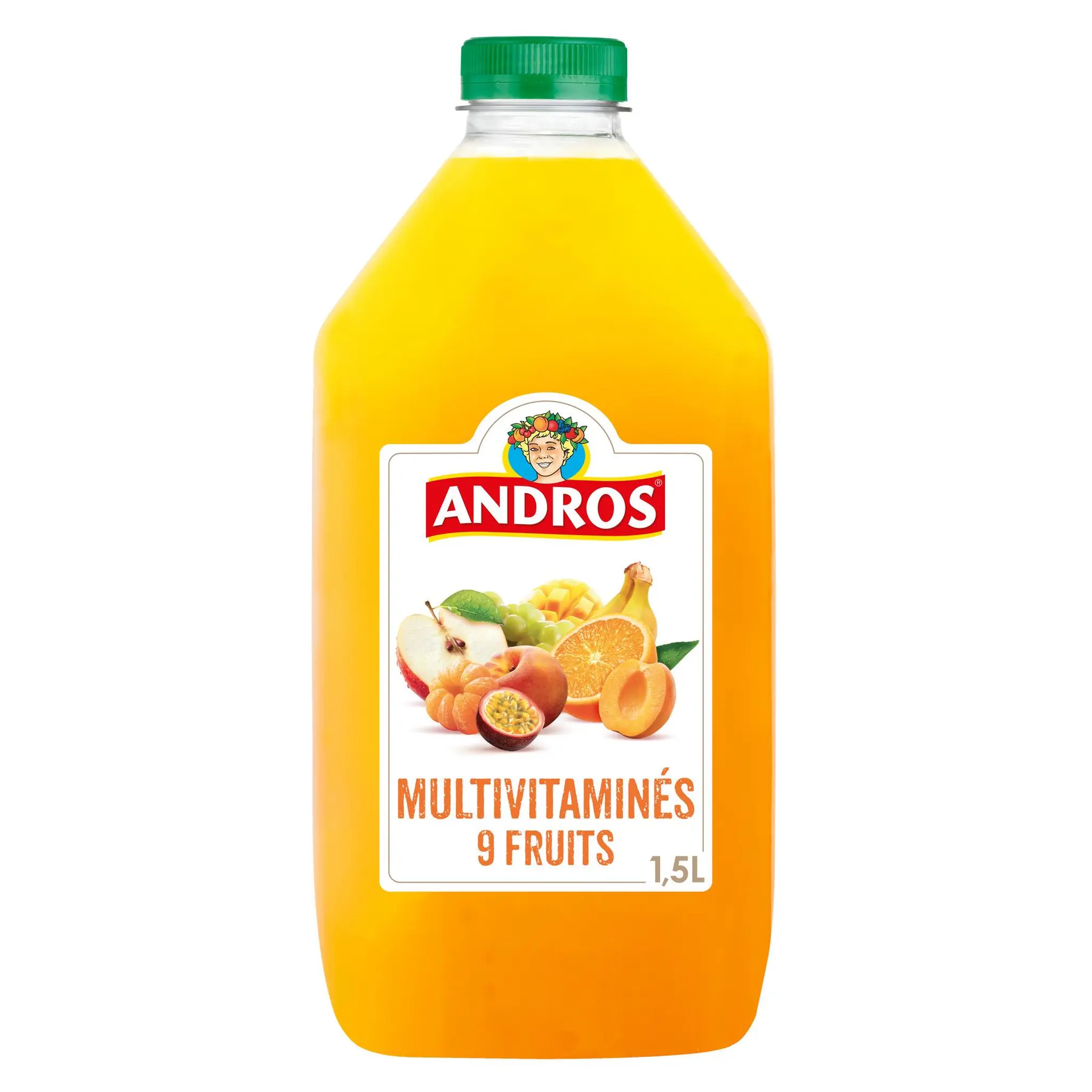 ANDROS Jus multivitaminés 9 fruits