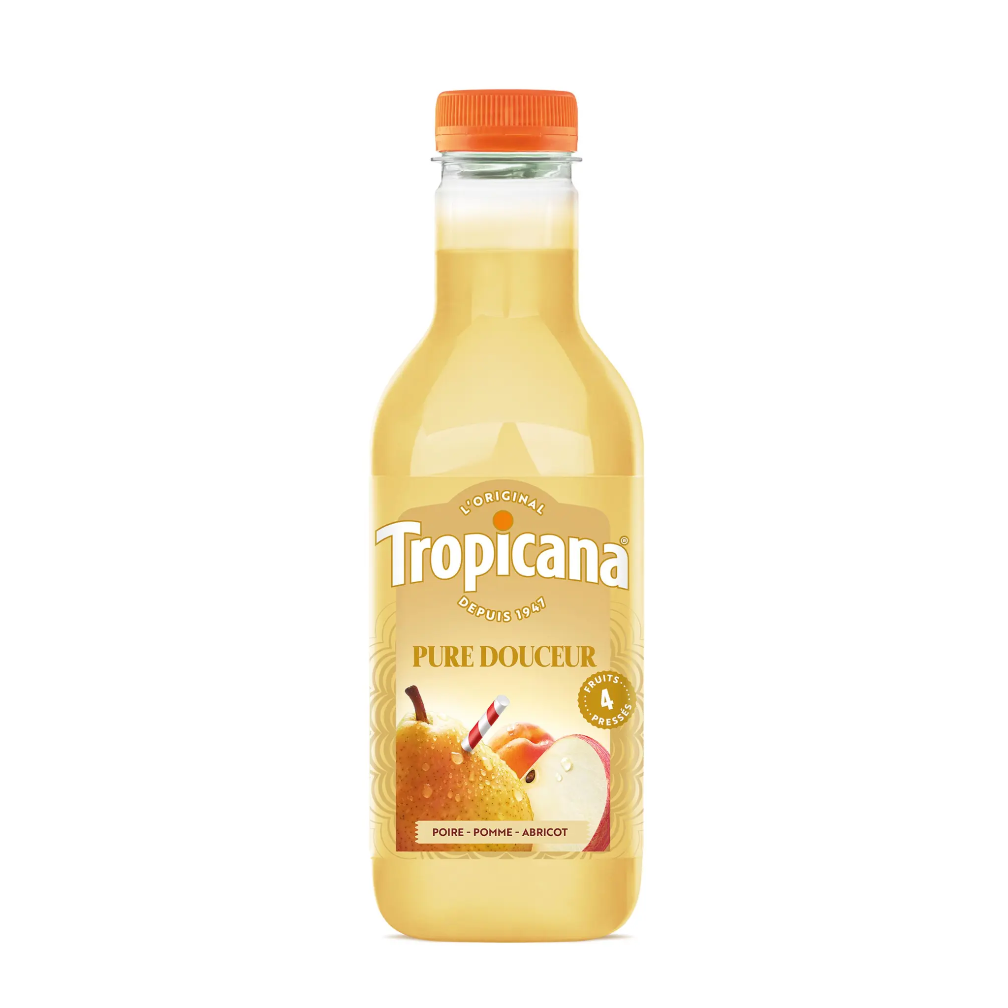 TROPICANA Pure douceur jus de 4 fruits pressés
