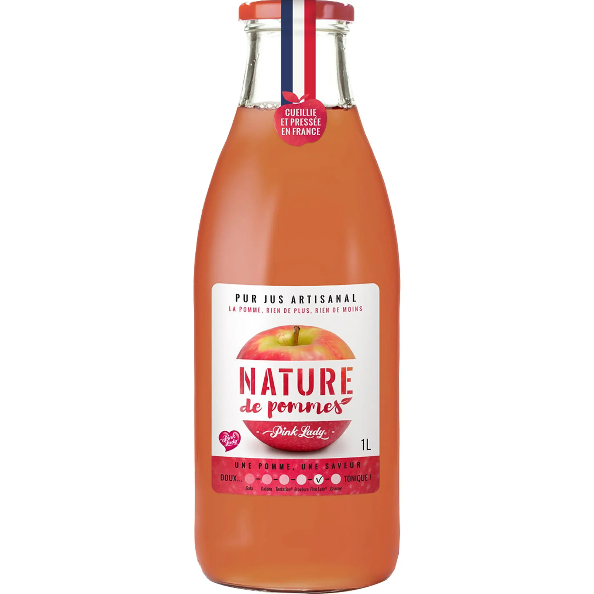NATURE DE POMMES Pur jus de pommes Pink Lady