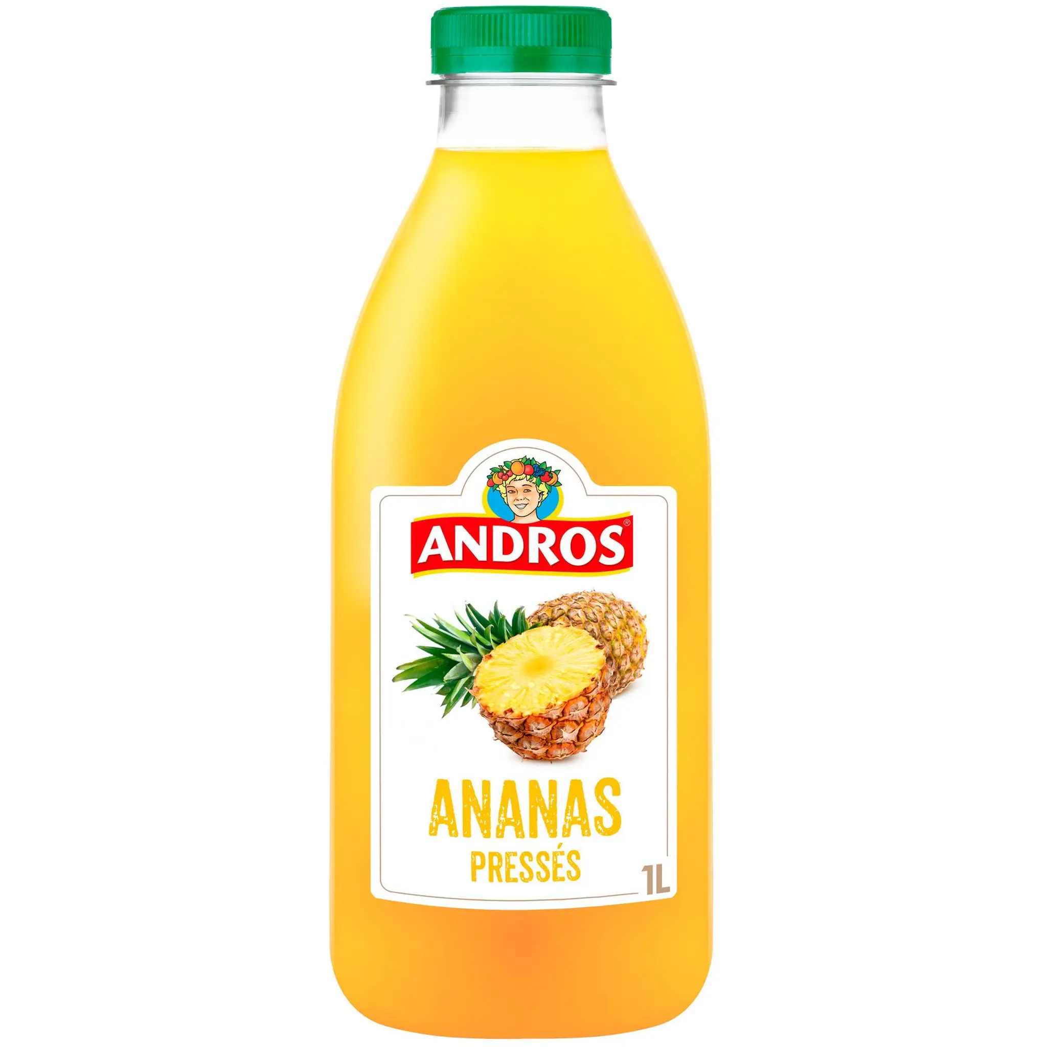 ANDROS Jus d'ananas préssés
