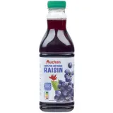 AUCHAN Pur jus de raisin pressé