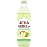 UCHA Kombucha thé fermenté pétillant bio à la pomme faible teneur en calories