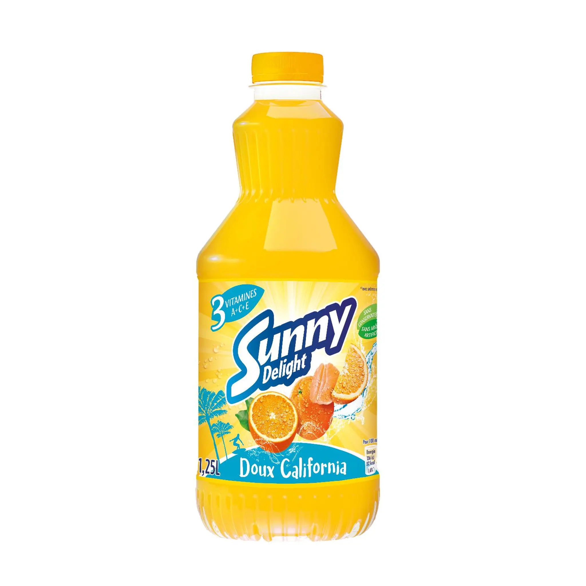 SUNNY DELIGHT Boisson rafraichissante Doux California