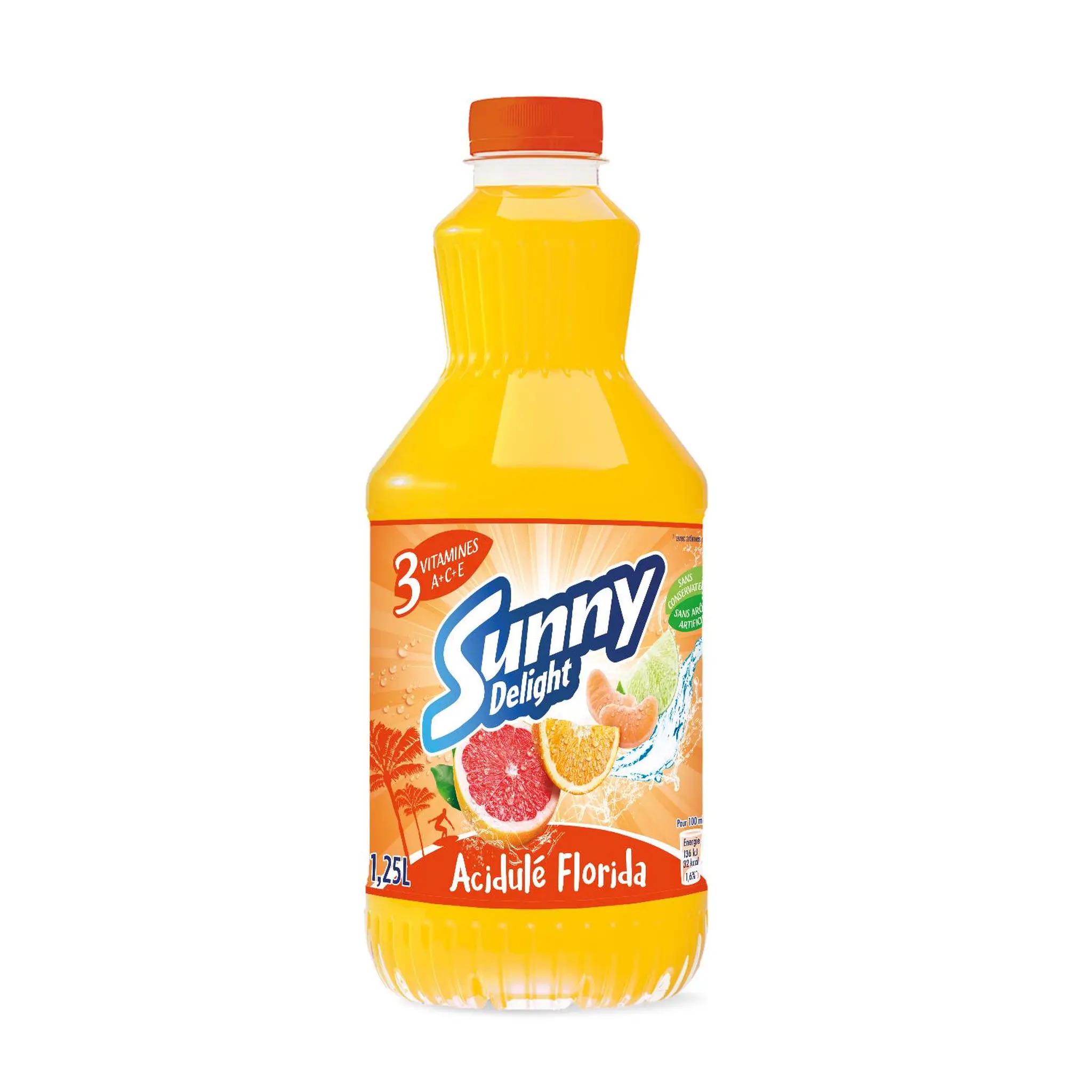SUNNY DELIGHT Boisson rafraîchissante Acidulé Florida