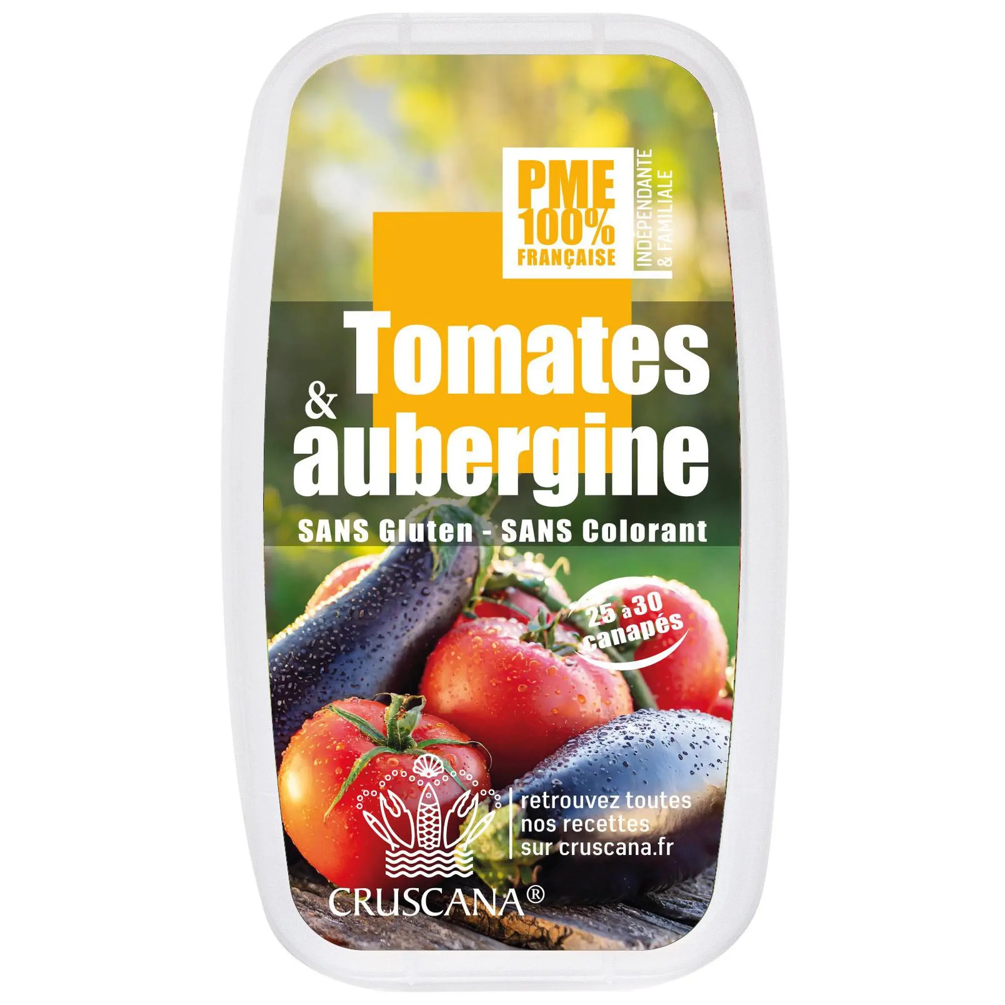 CRUSCANA Tomates et aubergine à tartiner ou mitonner