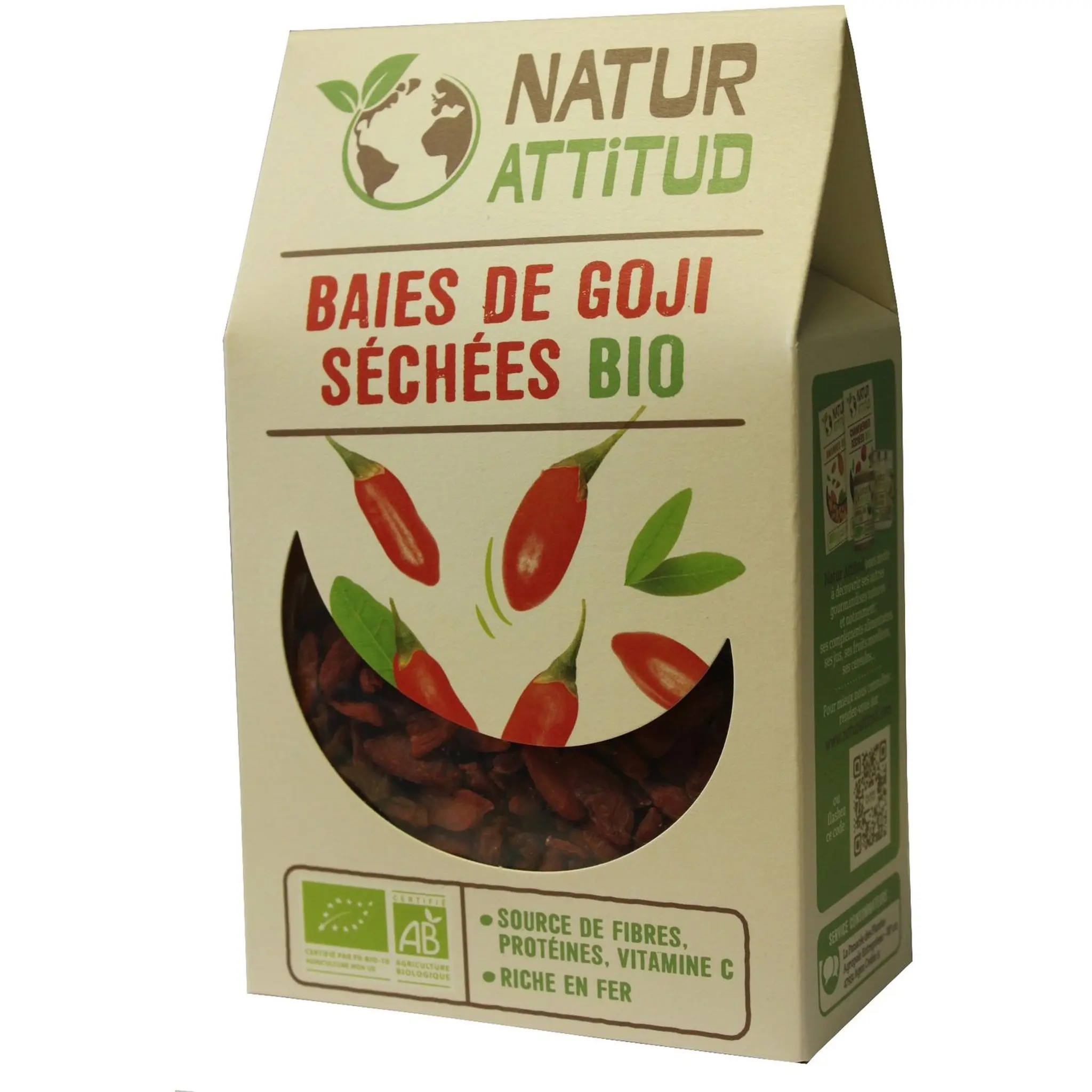NATUR ATTITUD Baies de goji séchées bio